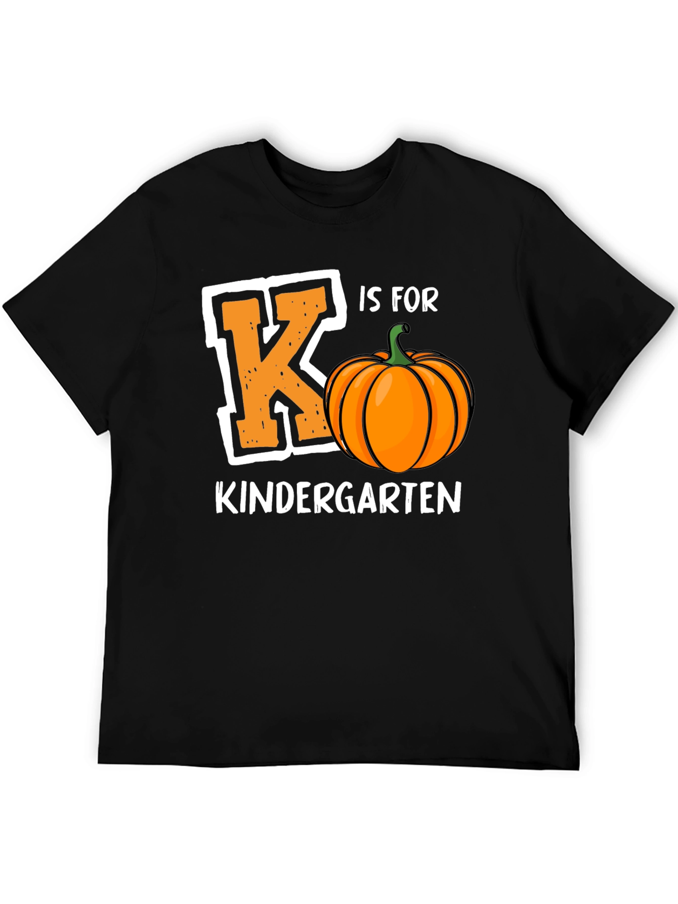 K is for Kindergarten Pumpkin T-Shirt