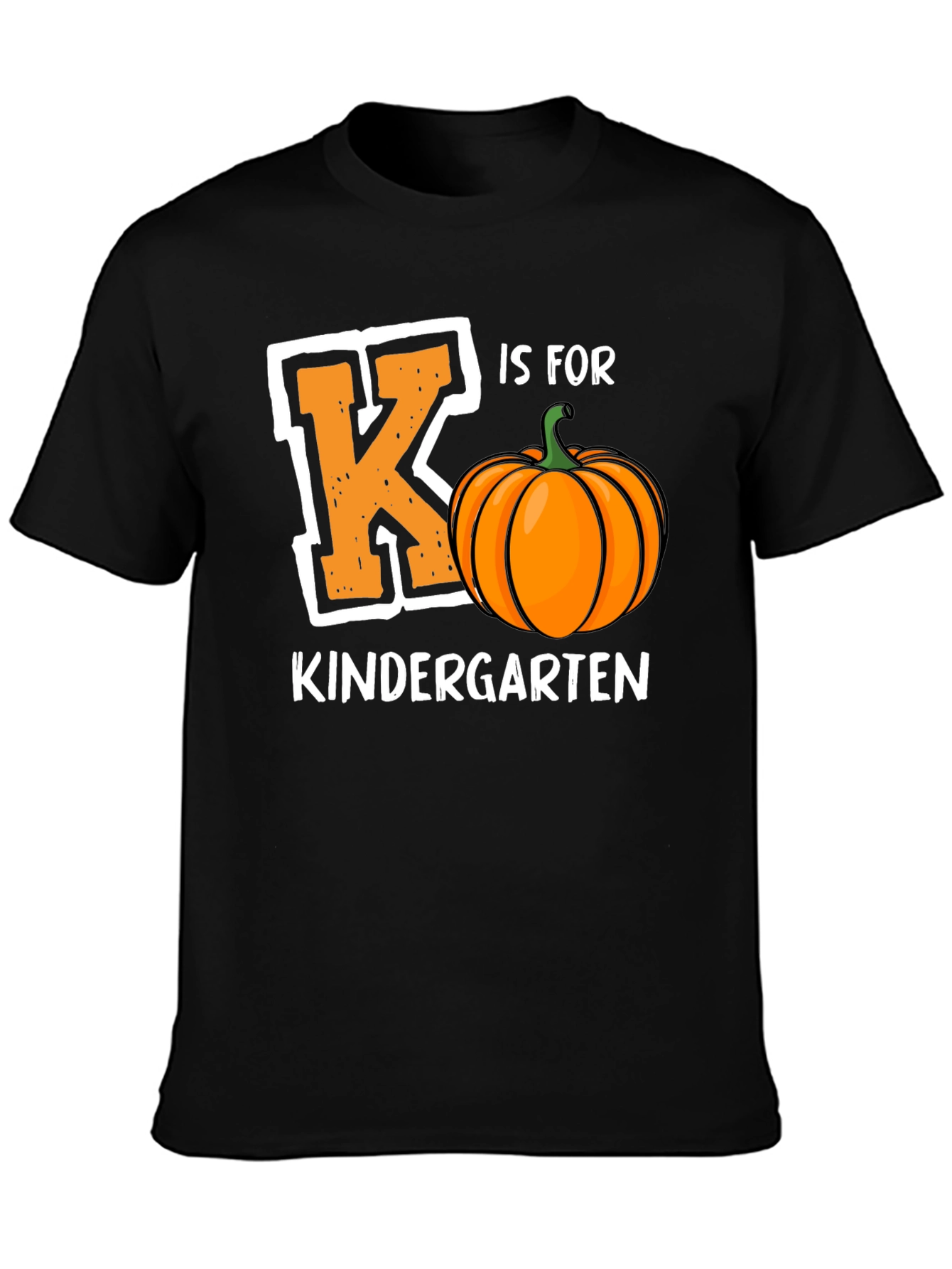 K is for Kindergarten Pumpkin T-Shirt
