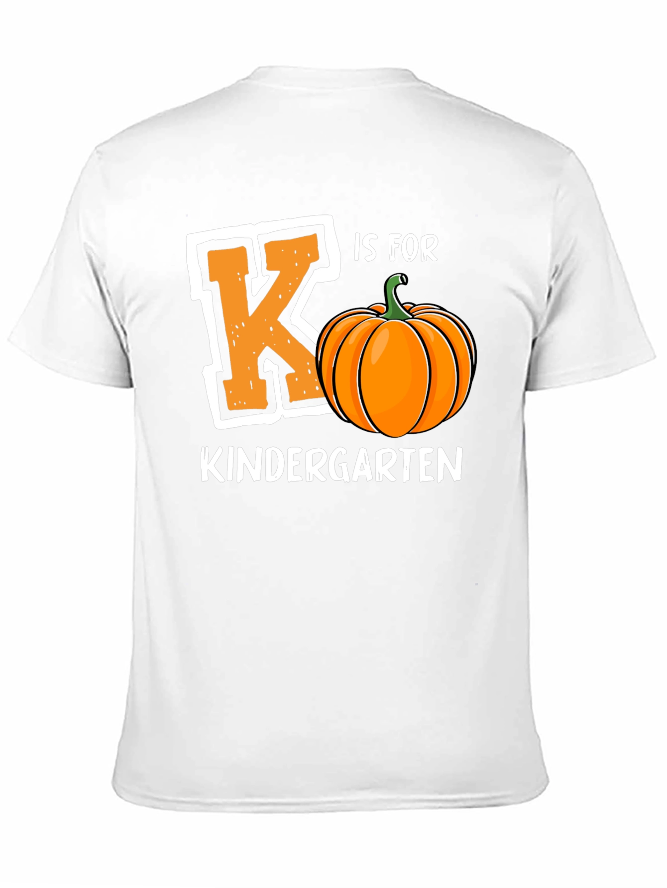 K is for Kindergarten Pumpkin T-Shirt