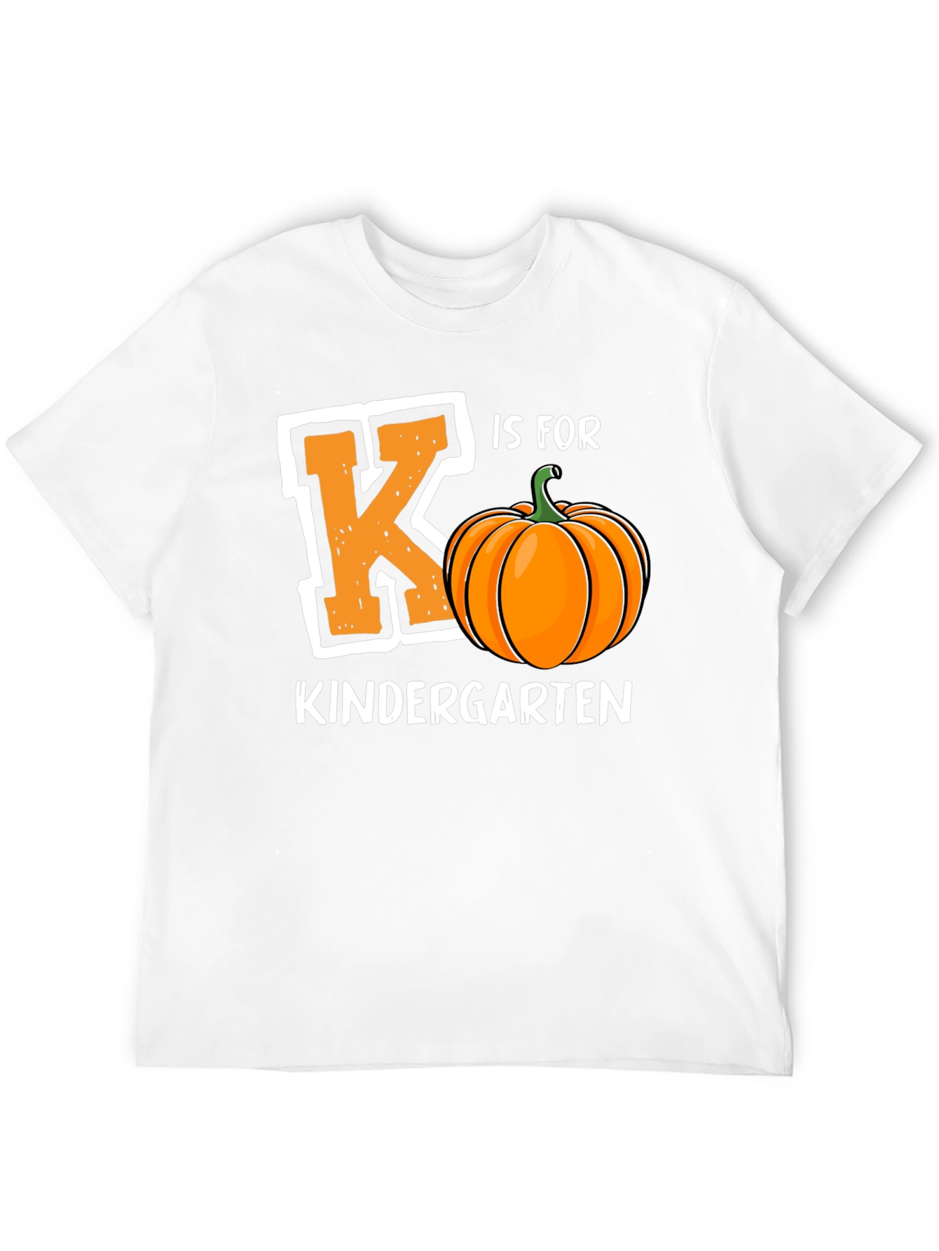 K is for Kindergarten Pumpkin T-Shirt