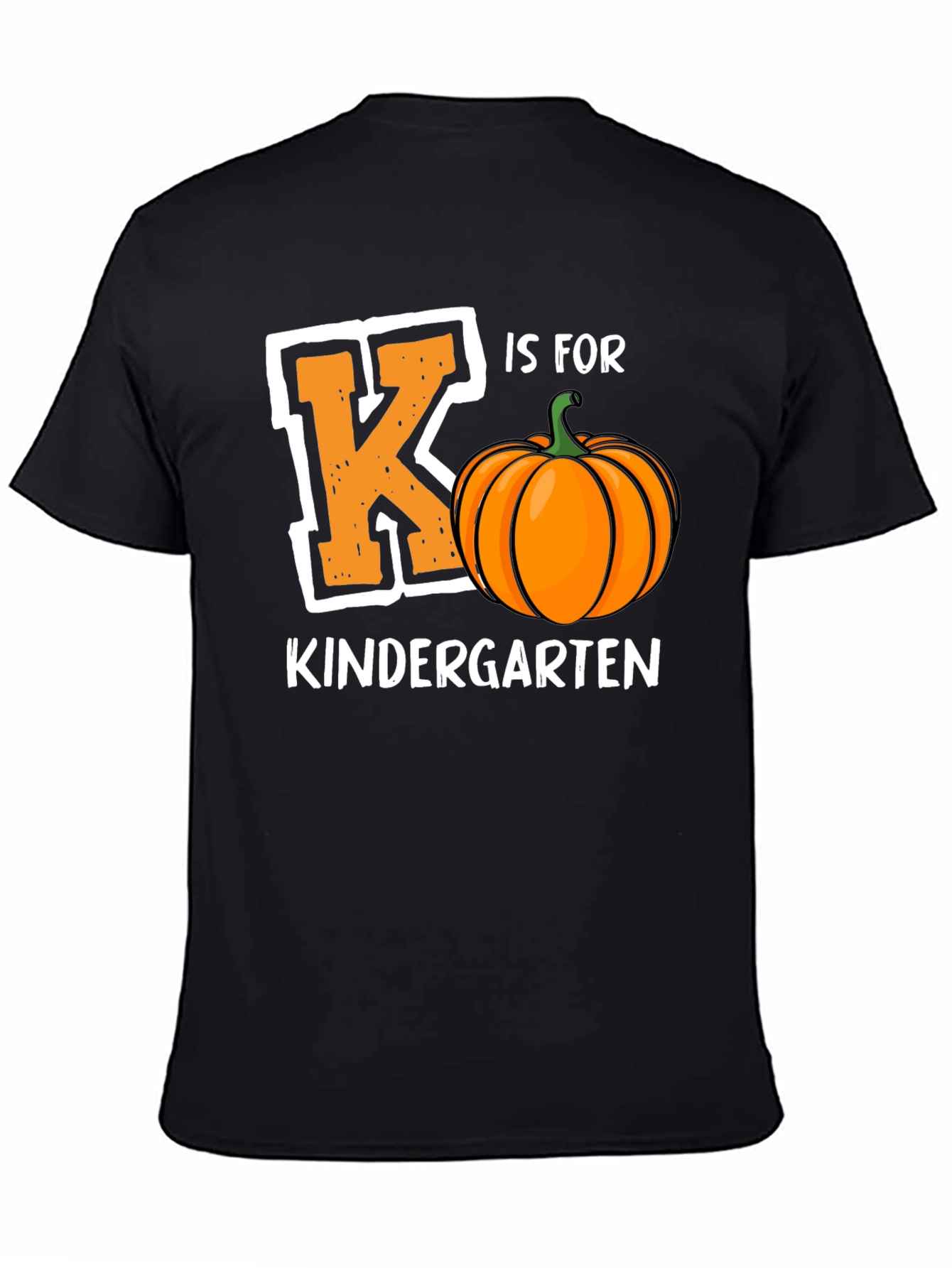 K is for Kindergarten Pumpkin T-Shirt