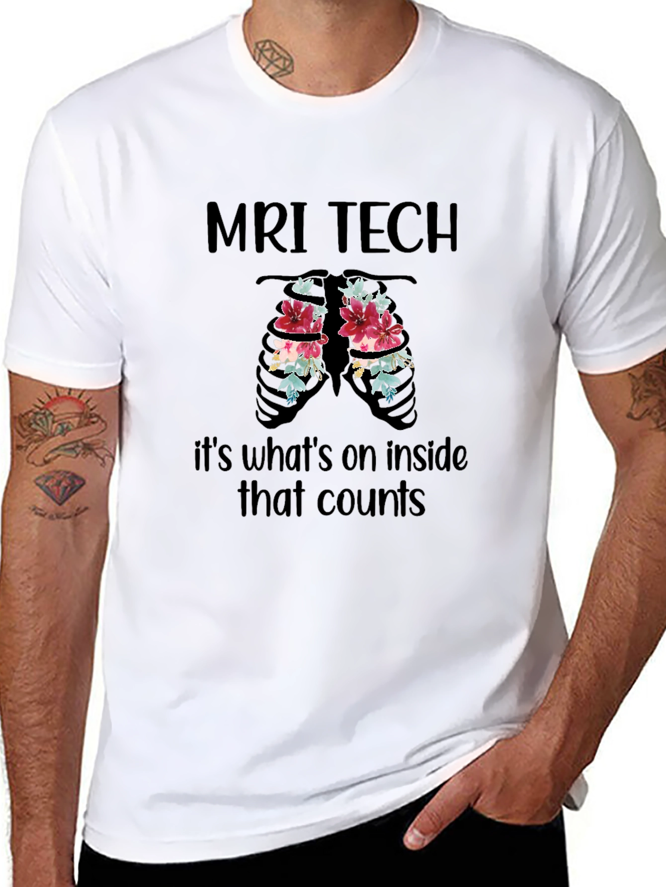MRI Tech T-Shirt - Its Whats Inside That Counts!