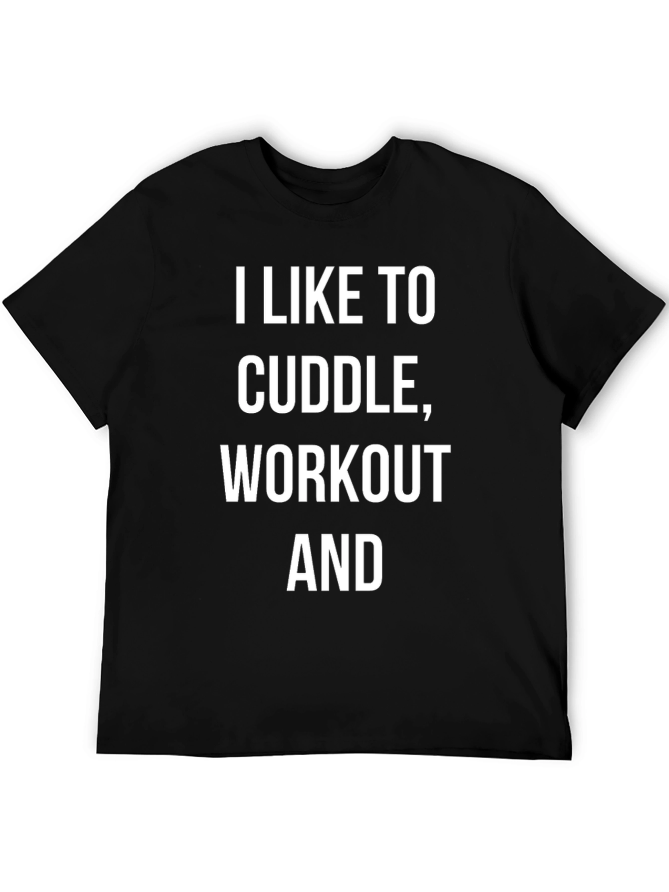Cuddle Workout & Nap - Funny Graphic Tee