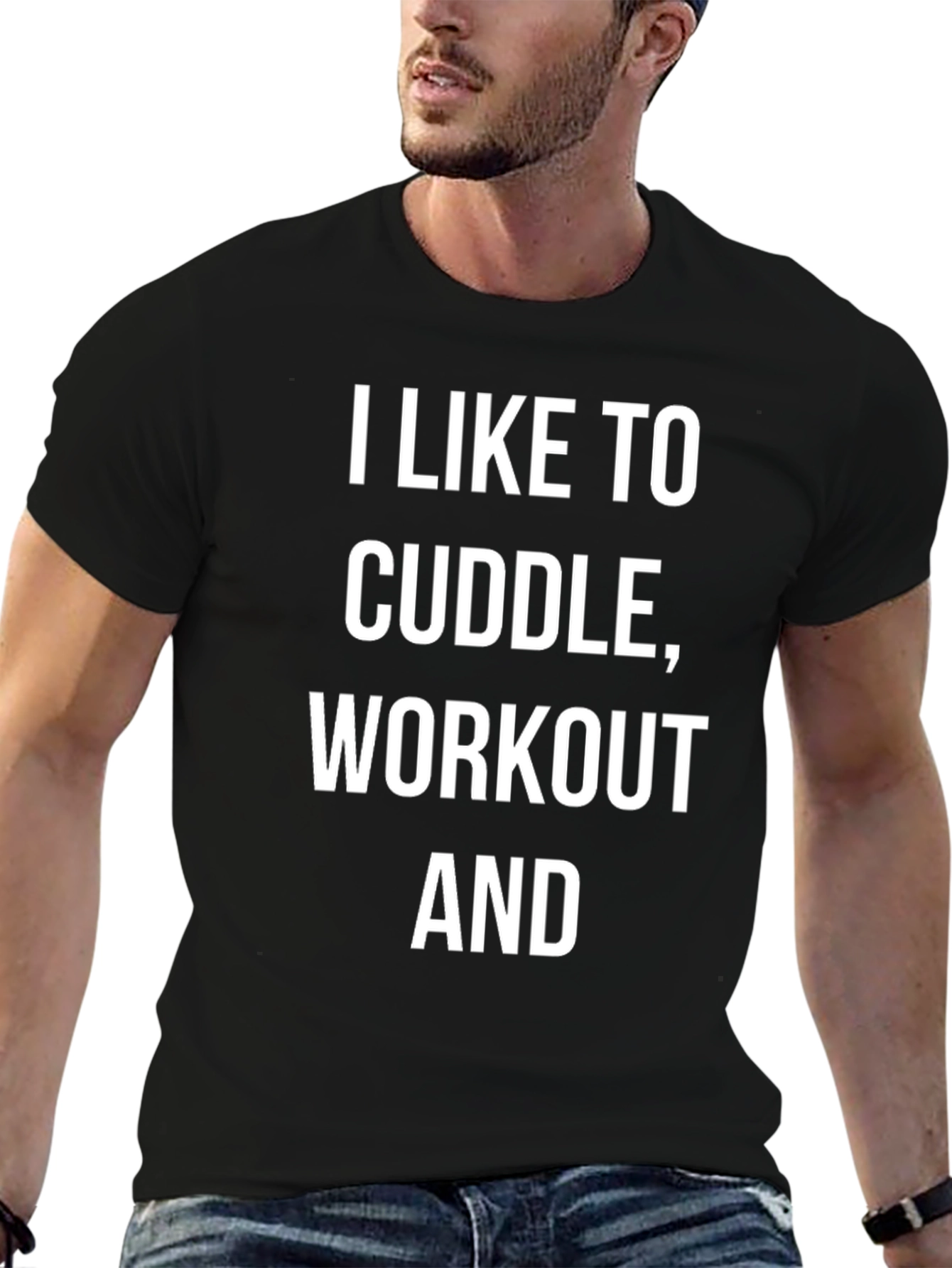 Cuddle Workout & Nap - Funny Graphic Tee