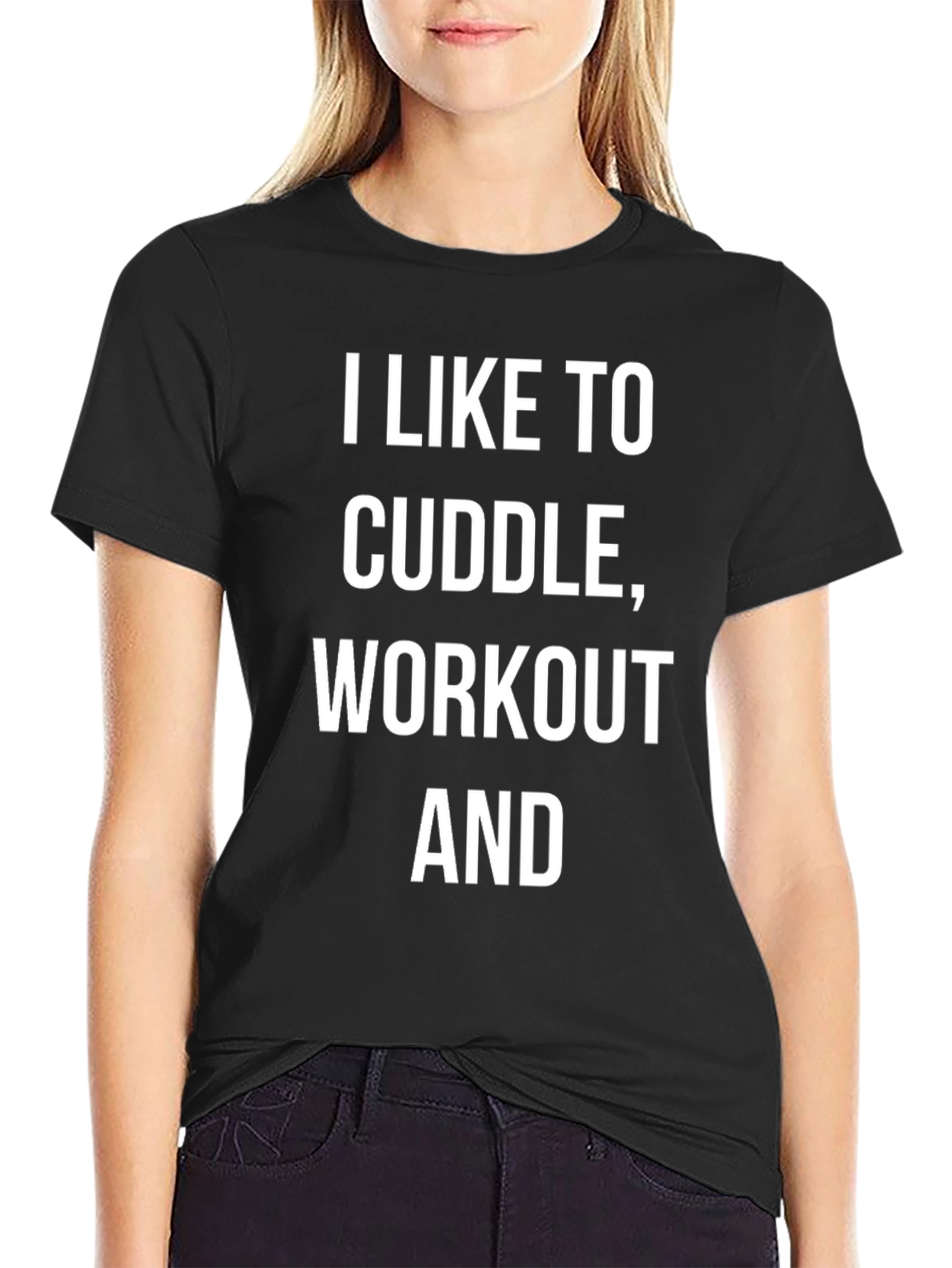Cuddle Workout & Nap - Funny Graphic Tee