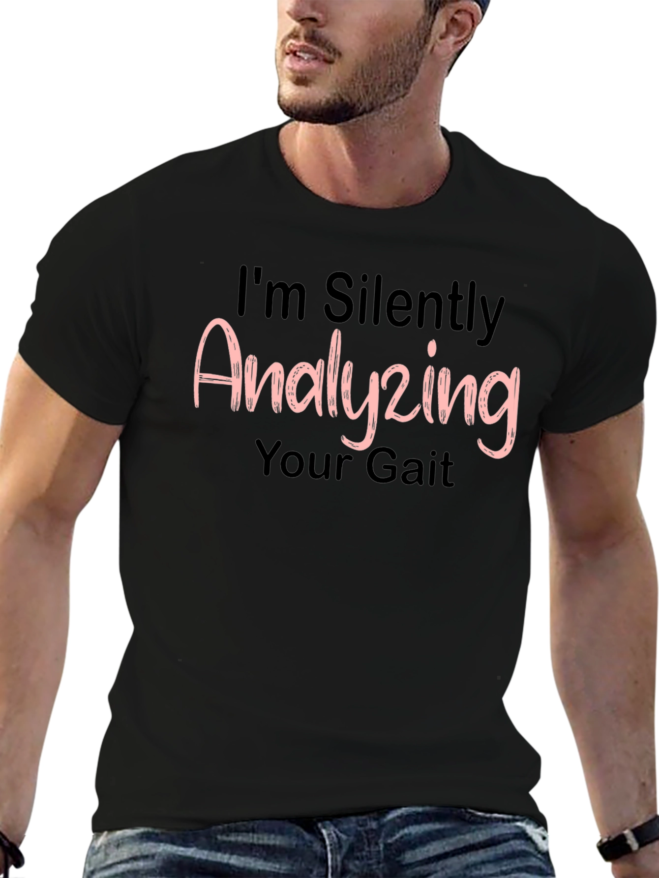 Analyzing Your Gait T-Shirt - Funny Novelty Tee