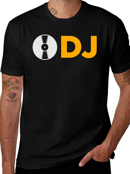 DJ Graphic Tee - Vinyl Record Design Music Lover Shirt