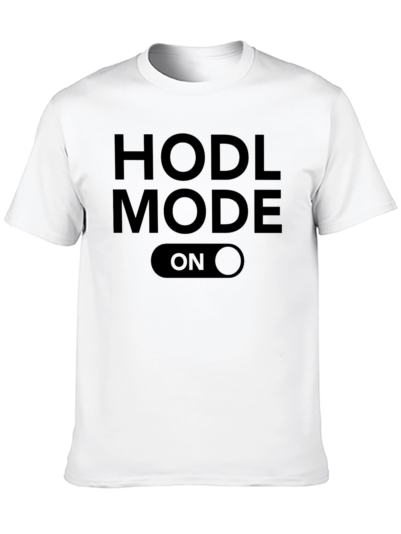 HODL Mode ON Black T-Shirt - Crypto Investor