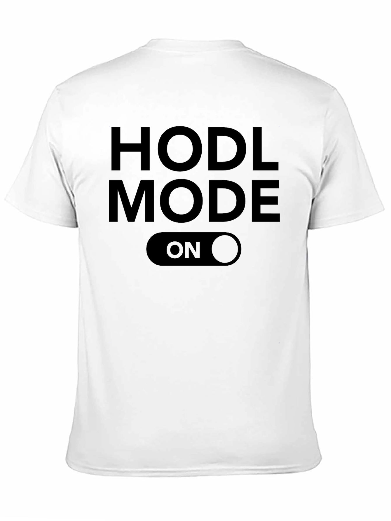 HODL Mode ON Black T-Shirt - Crypto Investor