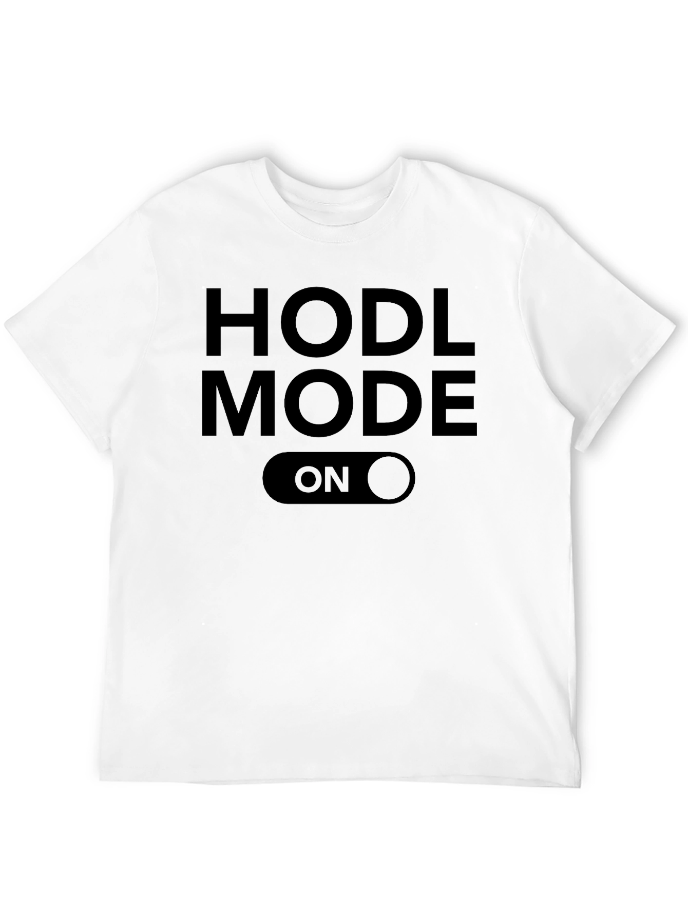 HODL Mode ON Black T-Shirt - Crypto Investor