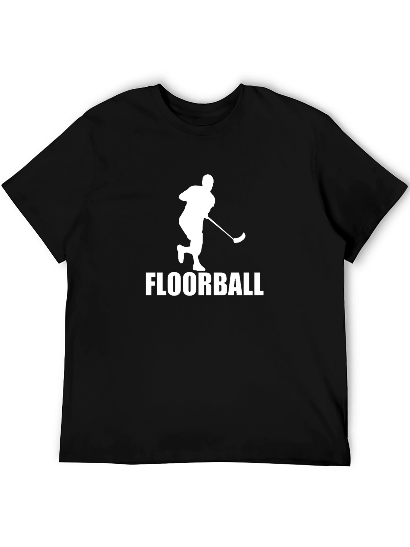 Floorball Player Graphic T-Shirt