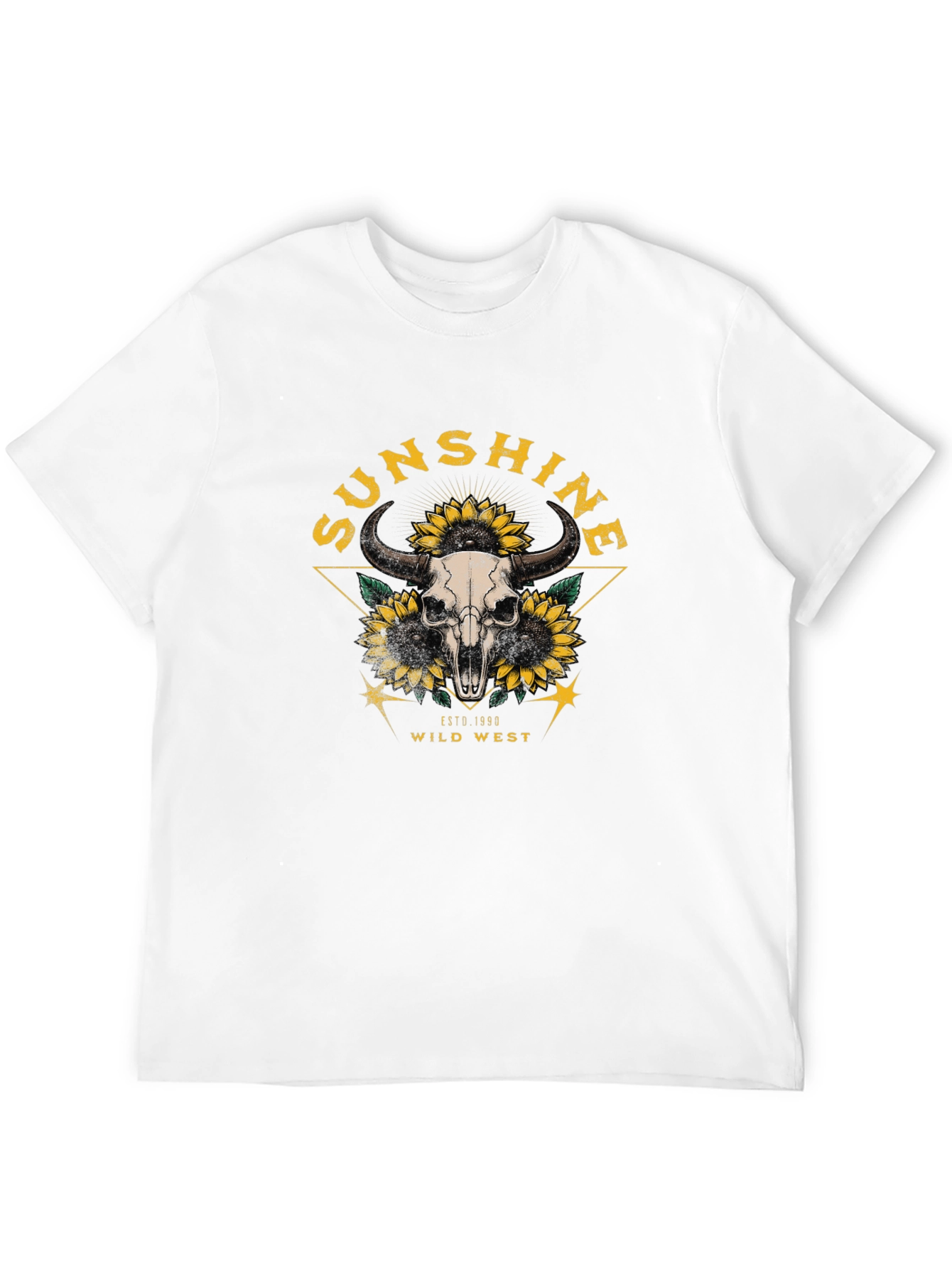 Sunshine Wild West Skull Tee