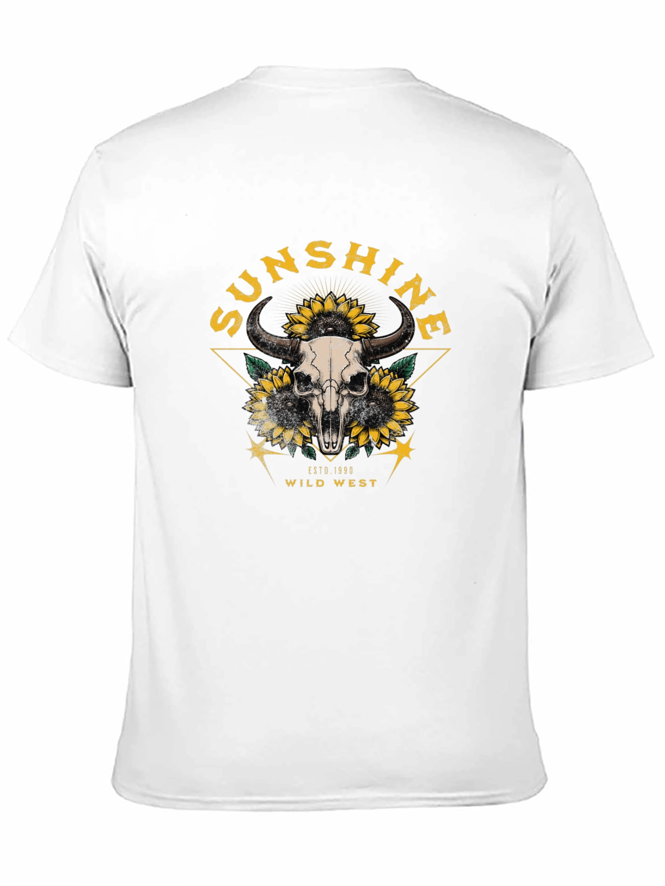 Sunshine Wild West Skull Tee