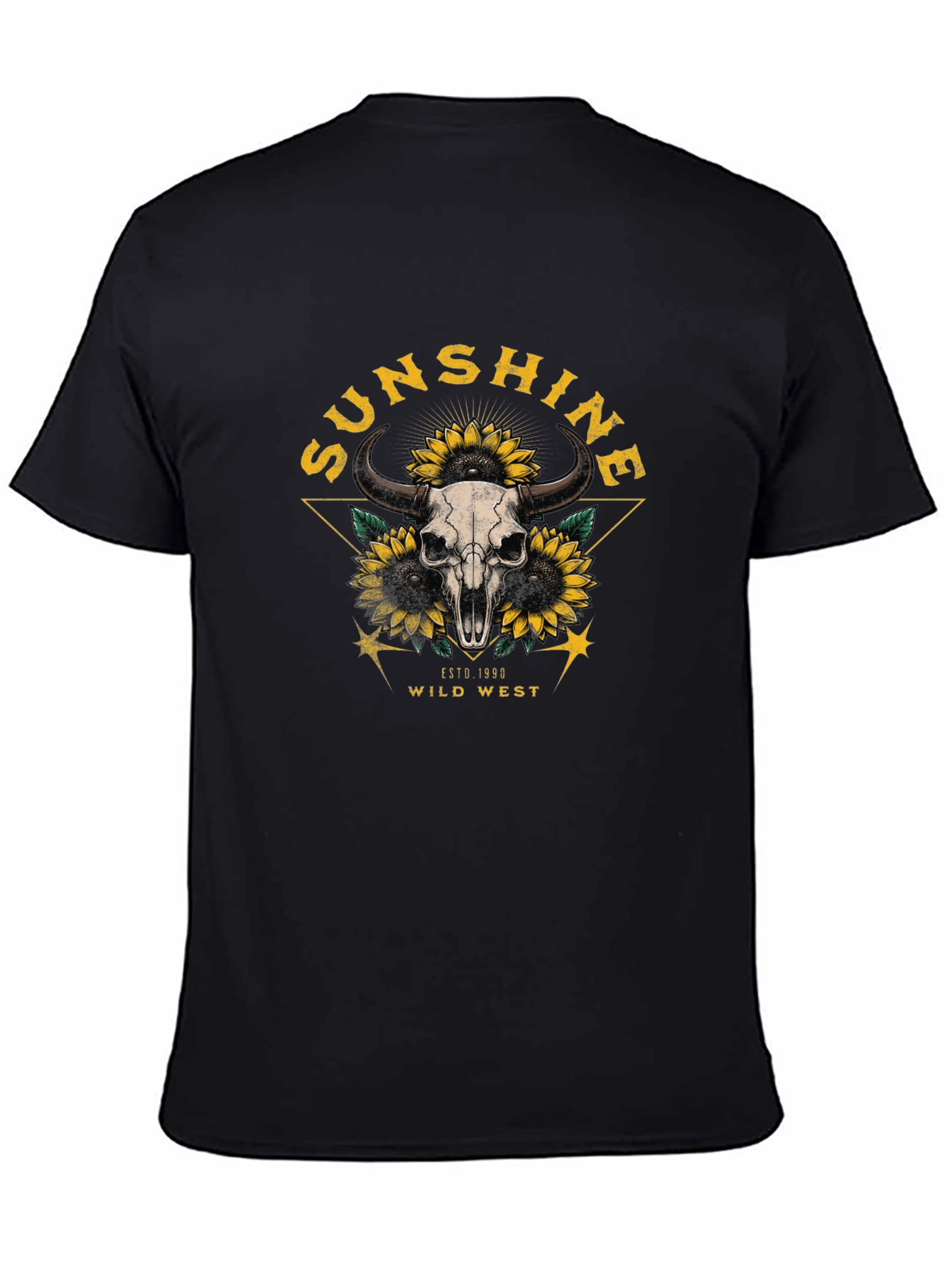 Sunshine Wild West Skull Tee