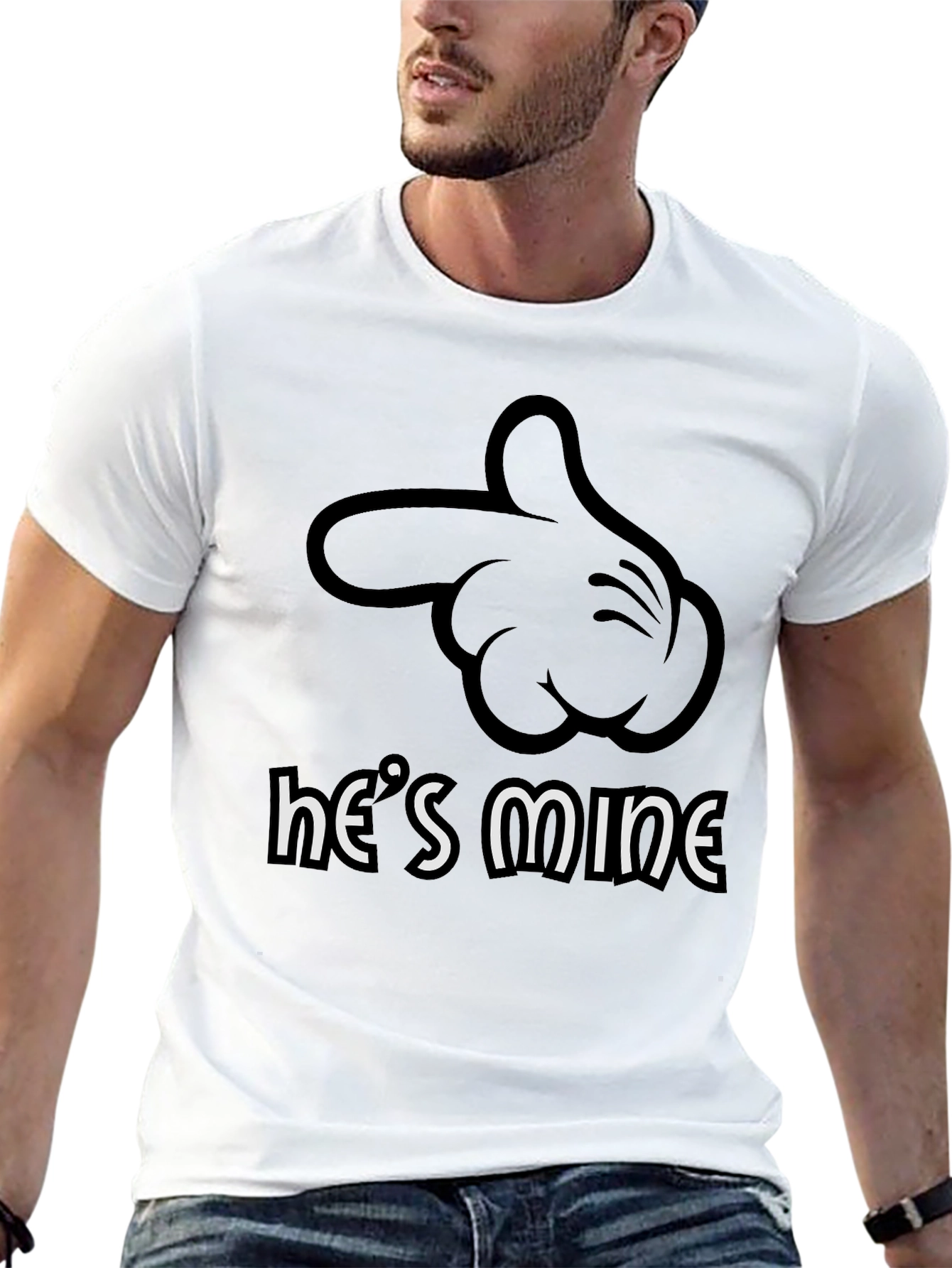 Hes Mine Matching T-Shirt Gift