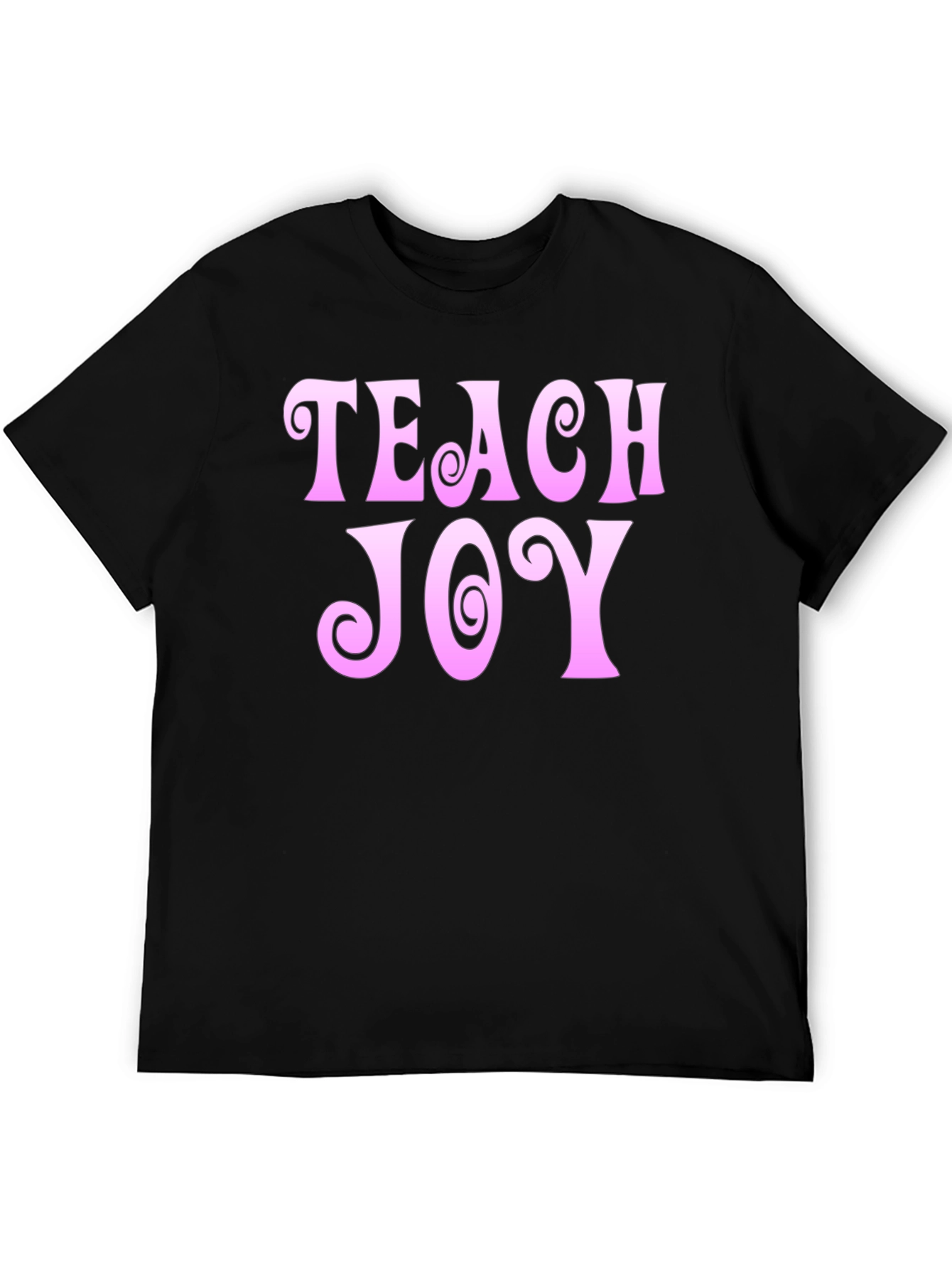 Teach Joy Pink Graphic Tee