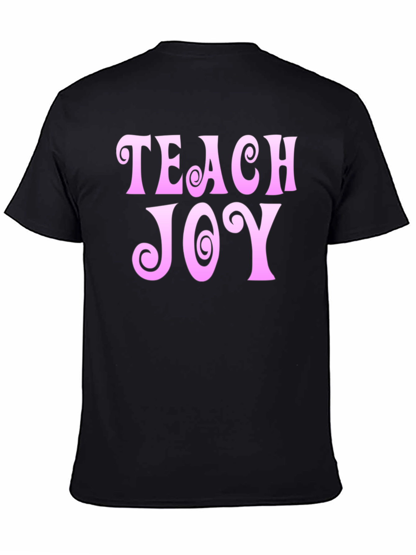Teach Joy Pink Graphic Tee