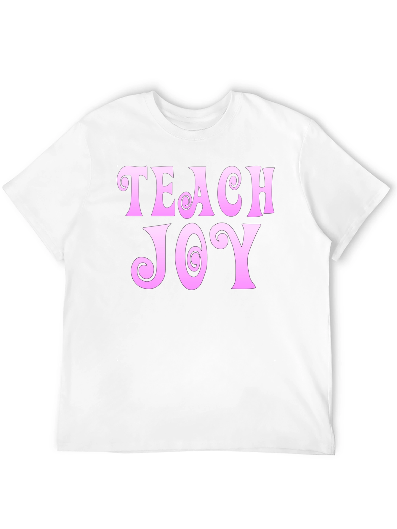 Teach Joy Pink Graphic Tee