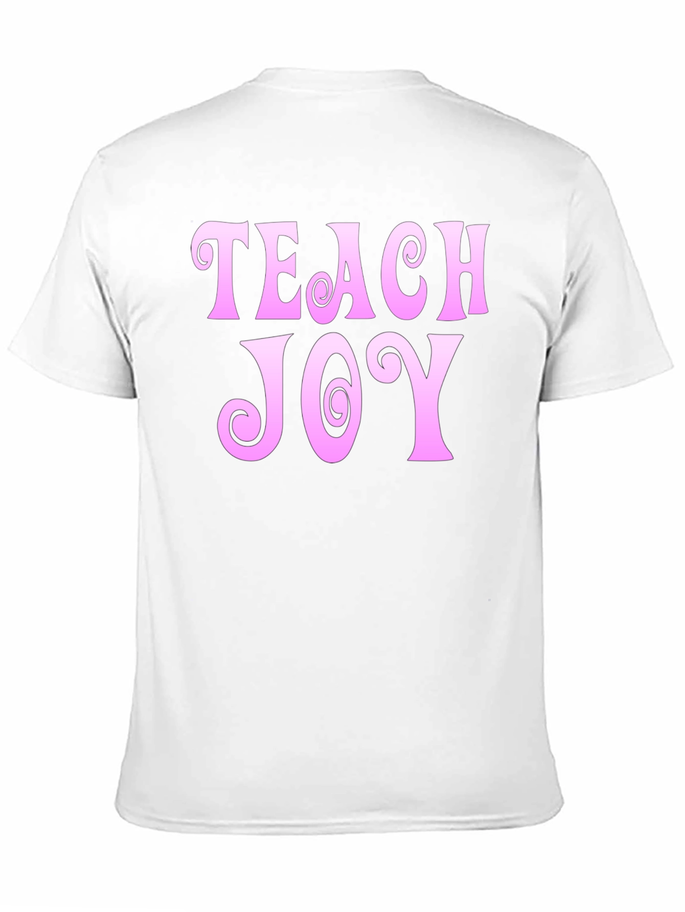 Teach Joy Pink Graphic Tee