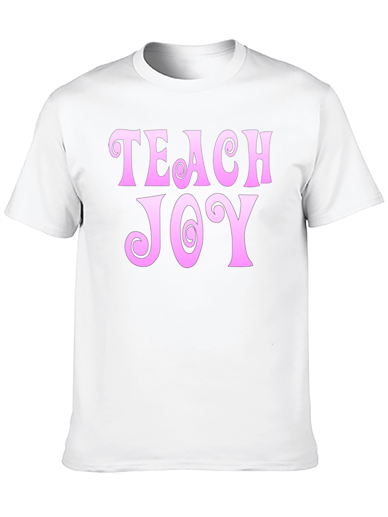 Teach Joy Pink Graphic Tee