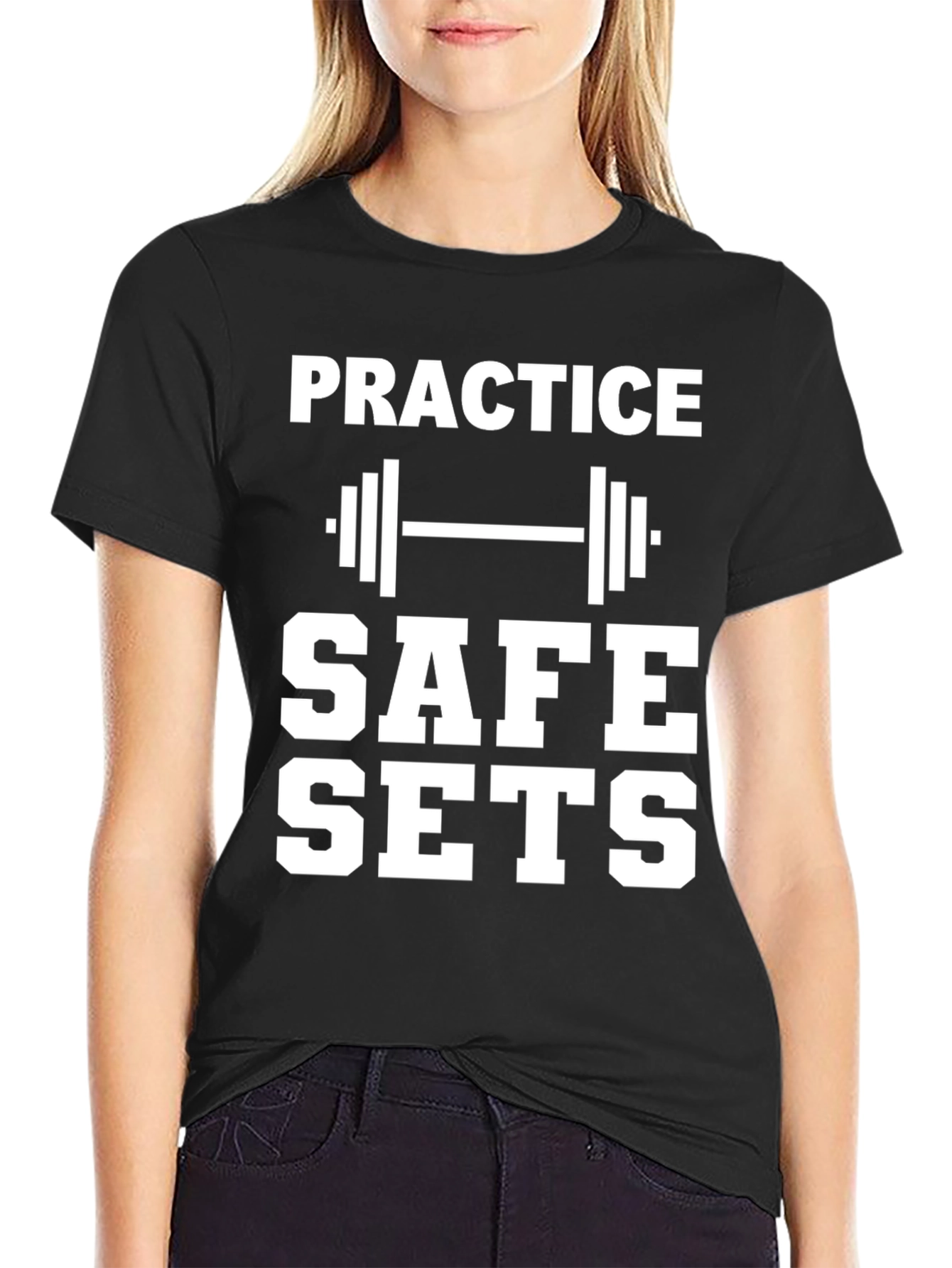 Practice Safe Sets Graphic T-Shirt