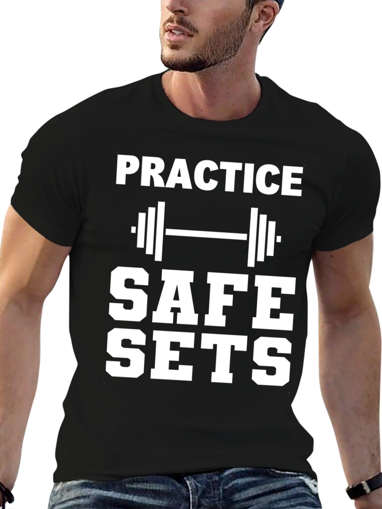 Practice Safe Sets Graphic T-Shirt