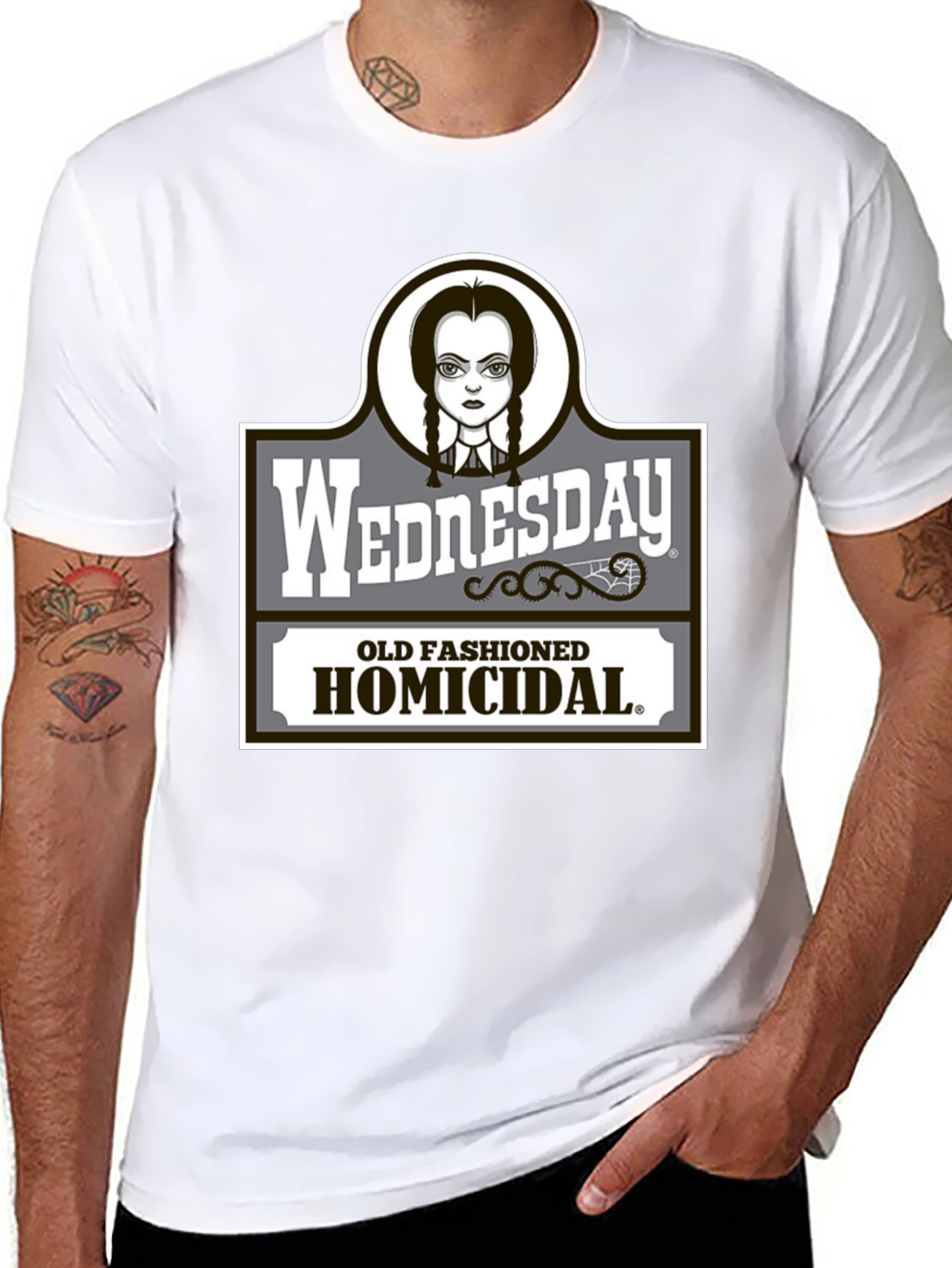 Wednesday Addams Homicidal T-Shirt