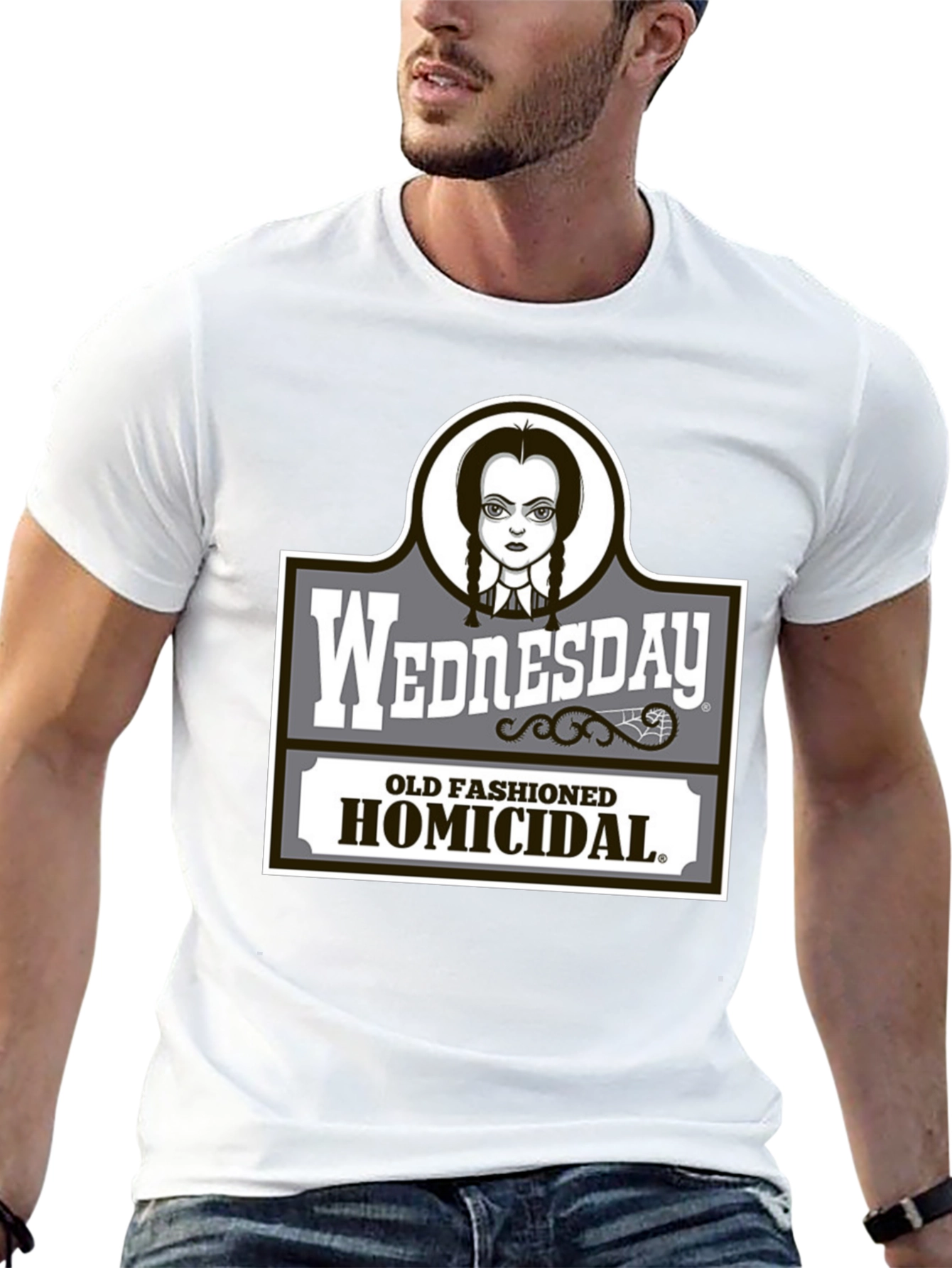 Wednesday Addams Homicidal T-Shirt