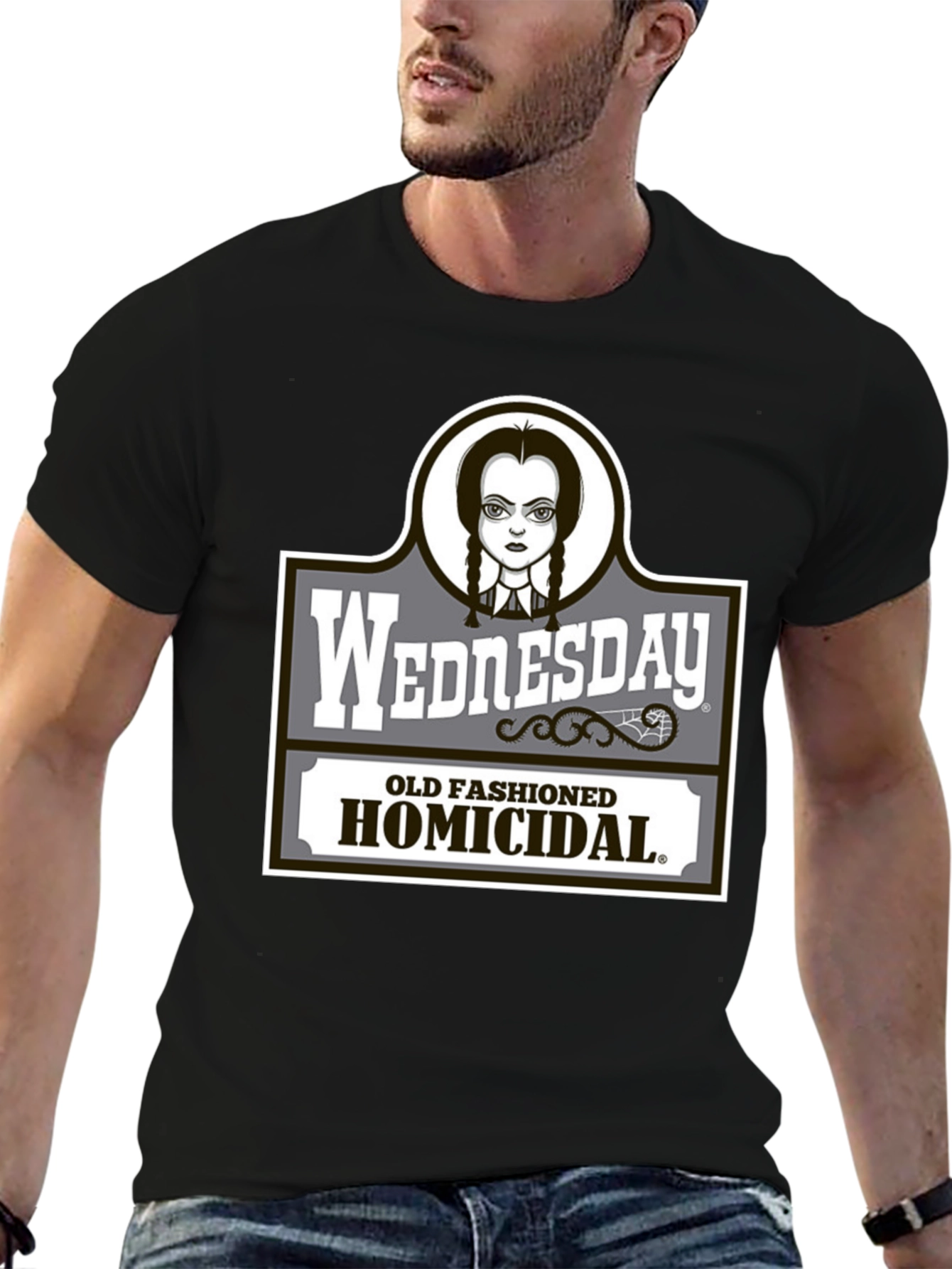 Wednesday Addams Homicidal T-Shirt