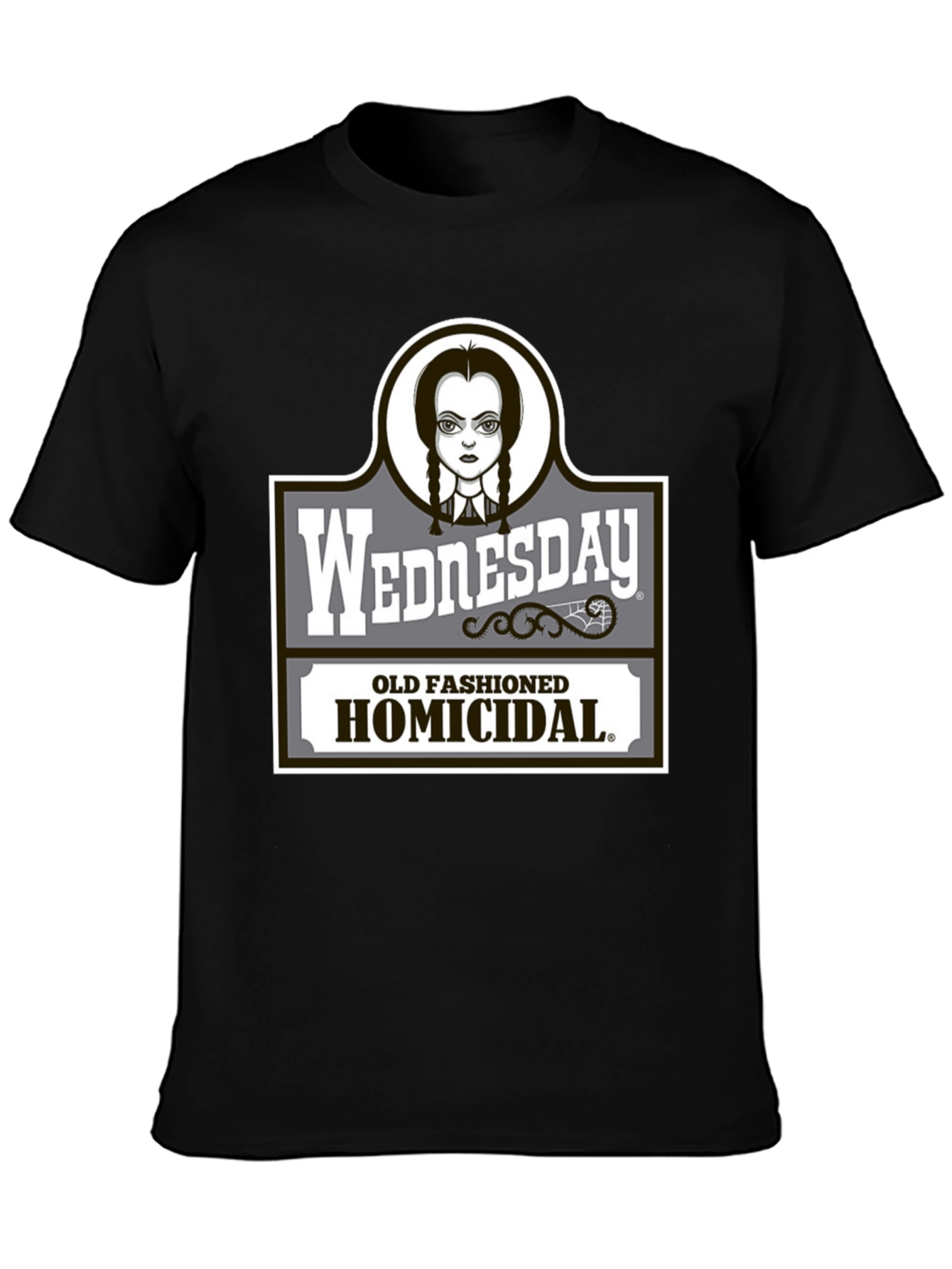Wednesday Addams Homicidal T-Shirt