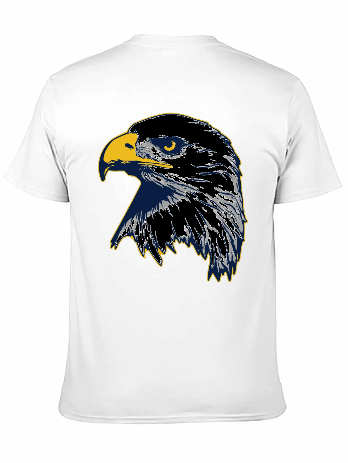 Eagle Graphic Black Cotton Tee