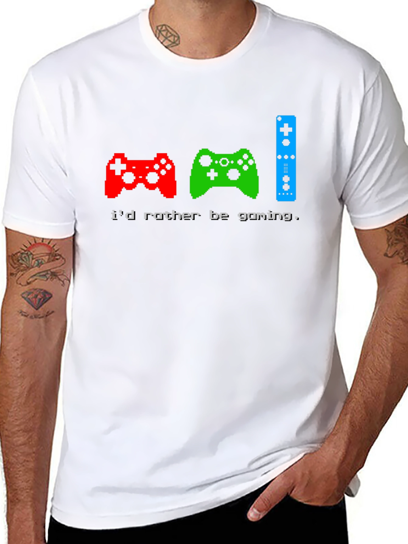Id Rather Be Gaming T-Shirt
