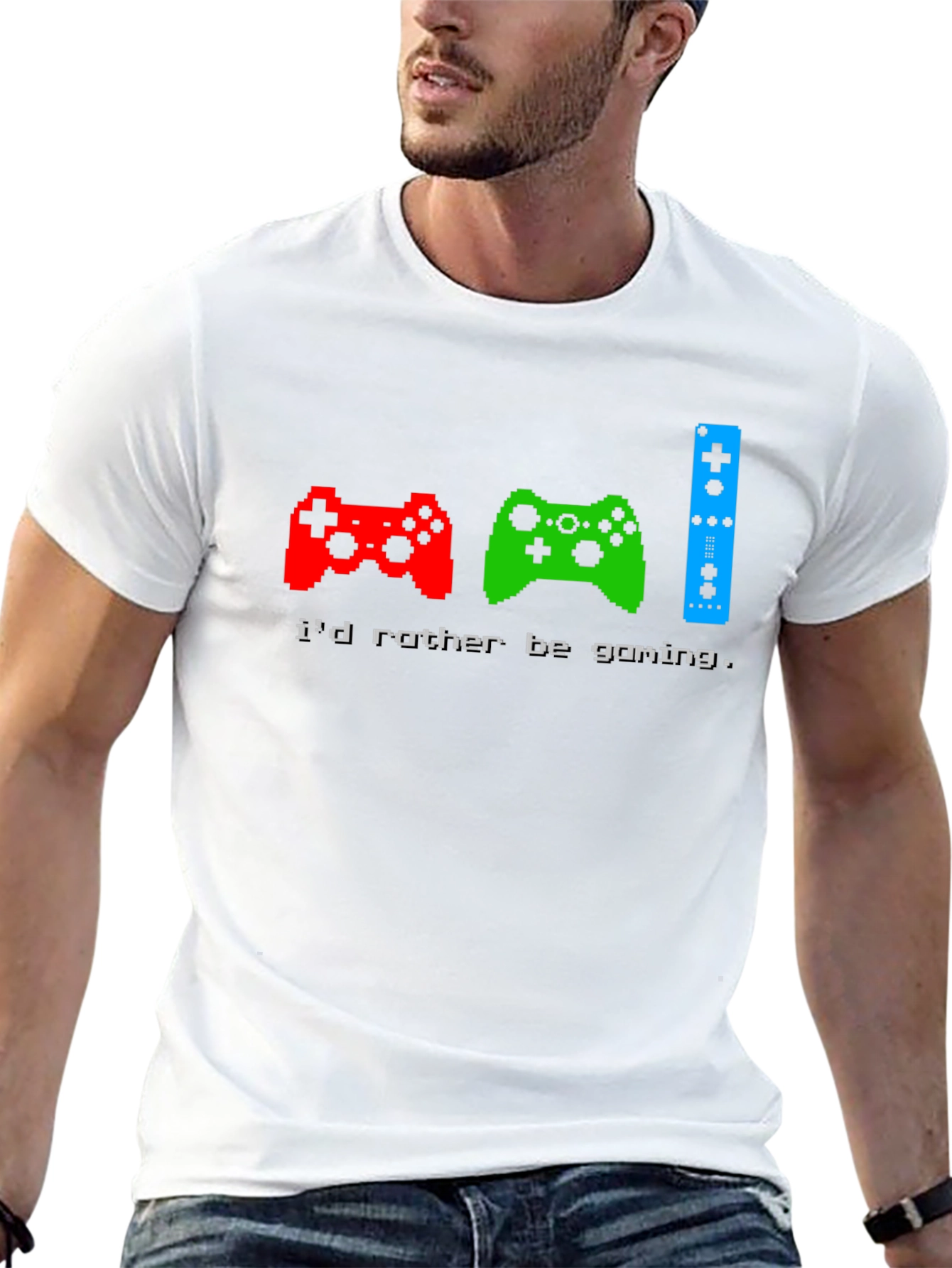 Id Rather Be Gaming T-Shirt