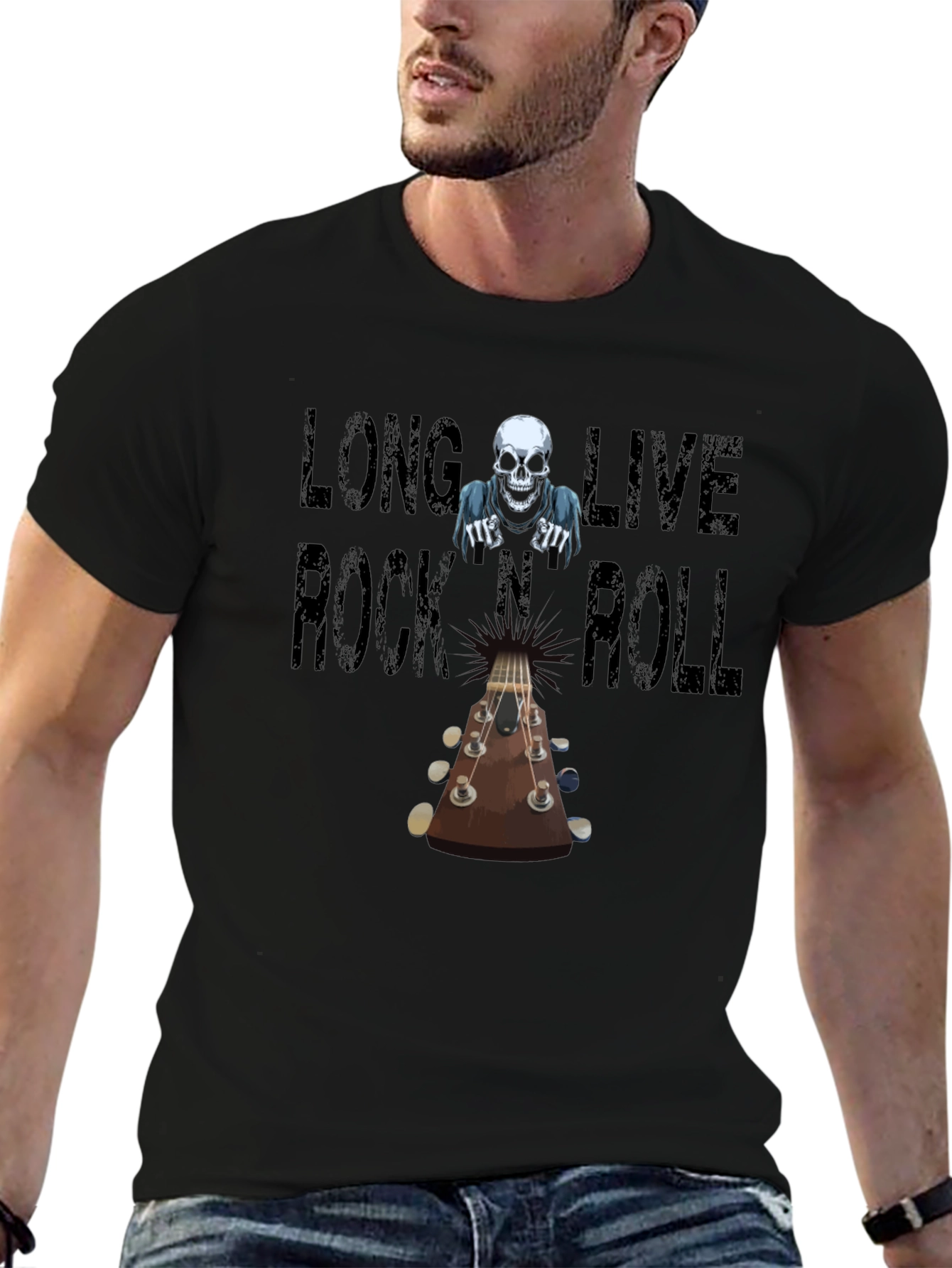Long Live Rock N Roll Graphic T-Shirt