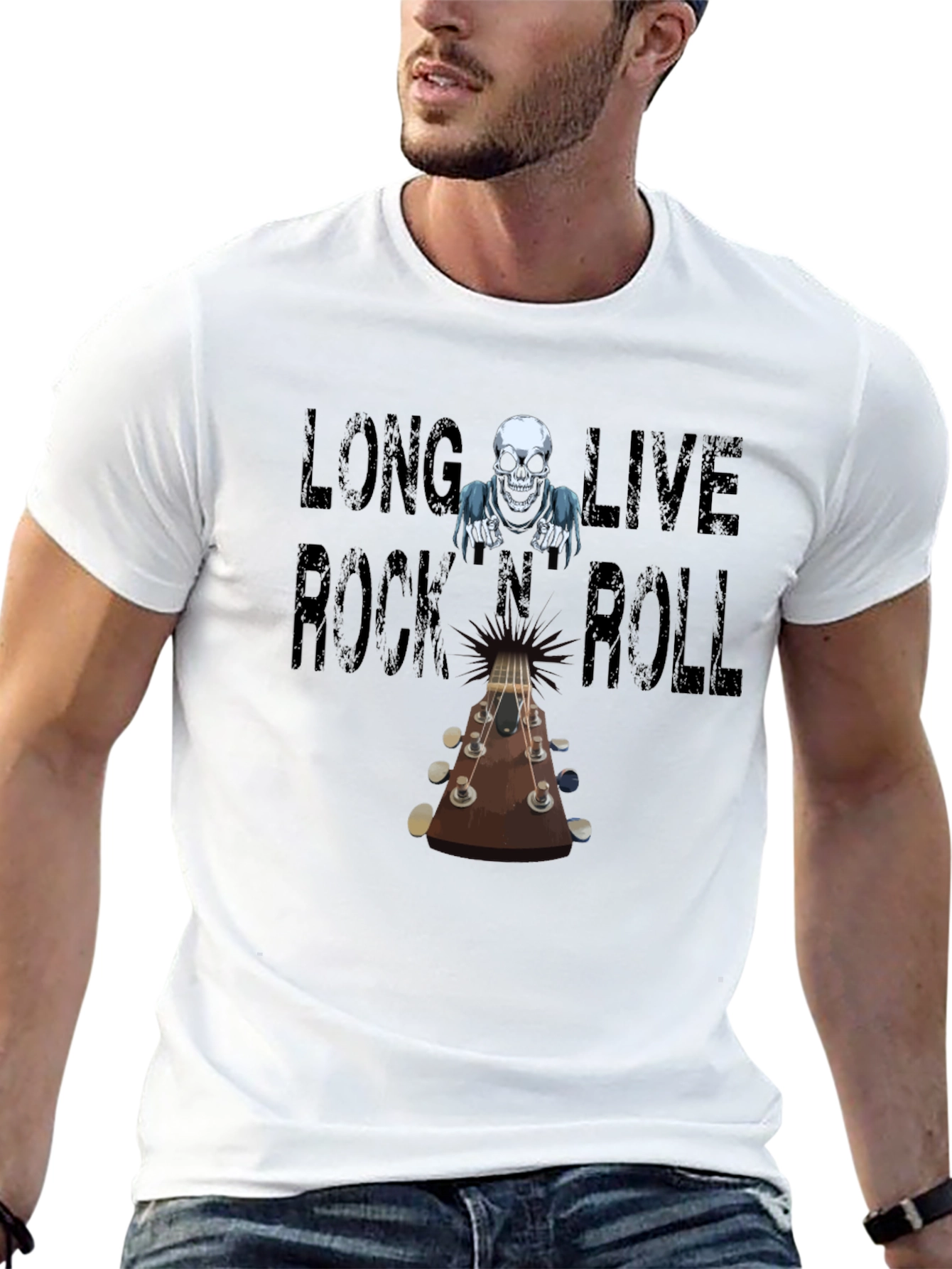 Long Live Rock N Roll Graphic T-Shirt