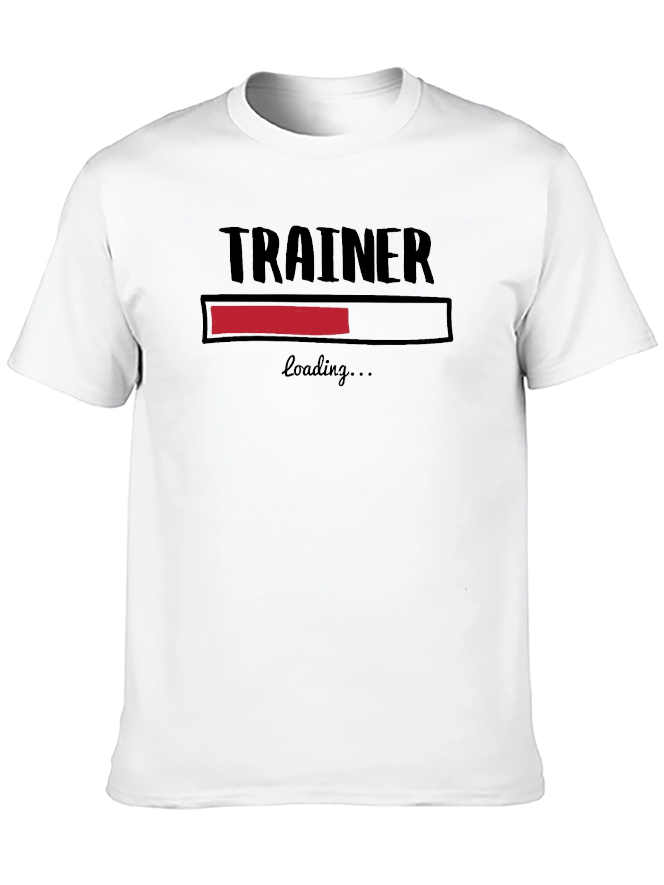 Trainer Loading Black Graphic T-Shirt