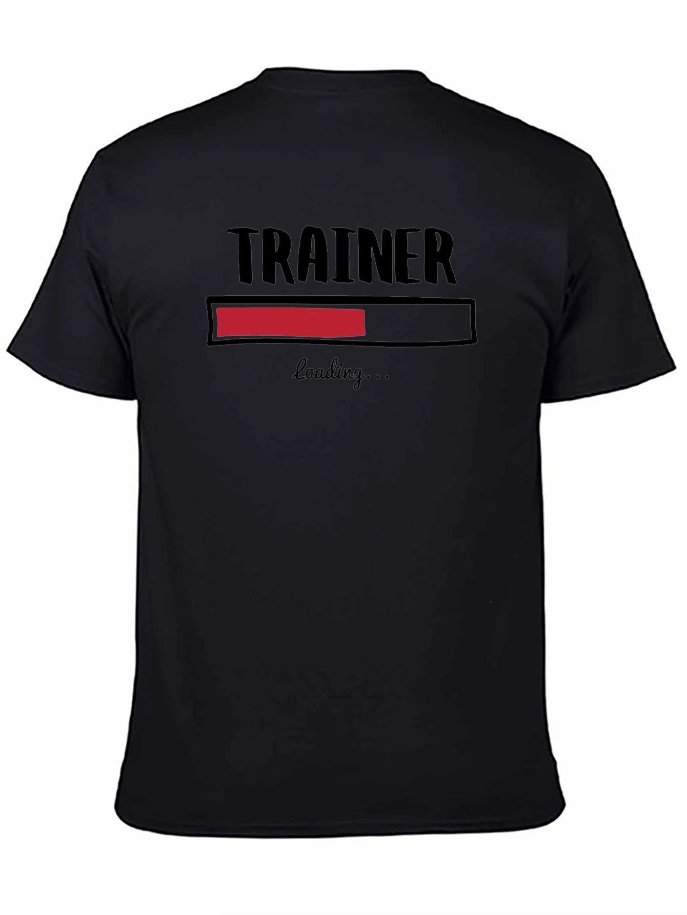 Trainer Loading Black Graphic T-Shirt