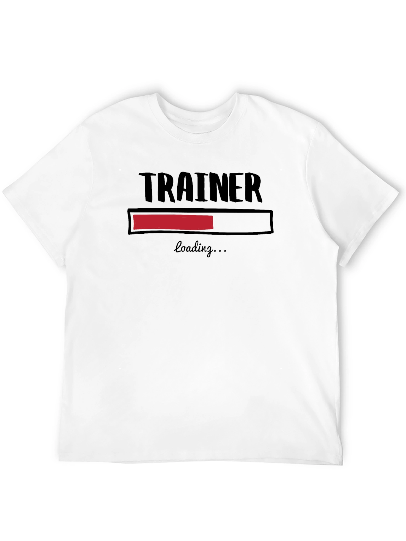 Trainer Loading Black Graphic T-Shirt