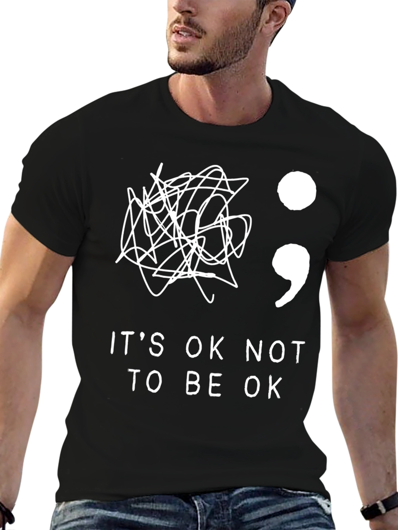 Its OK Not To Be OK Graphic Tee