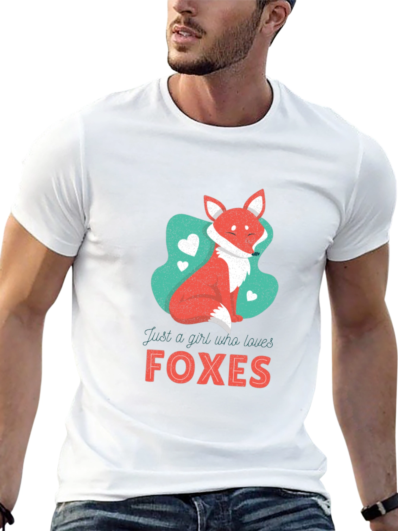 Fox Lover Graphic Tee - Cute Animal Shirt