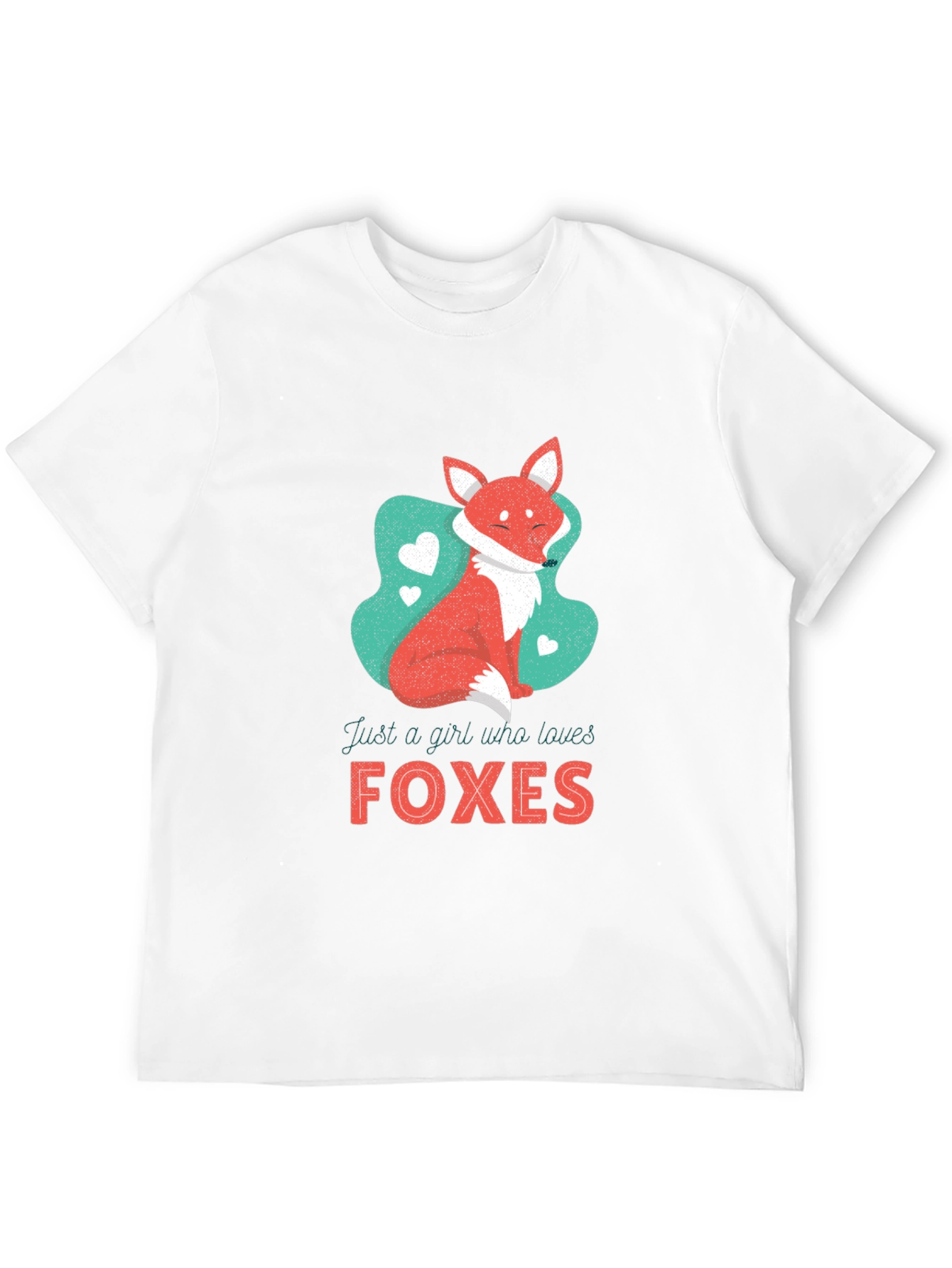 Fox Lover Graphic Tee - Cute Animal Shirt
