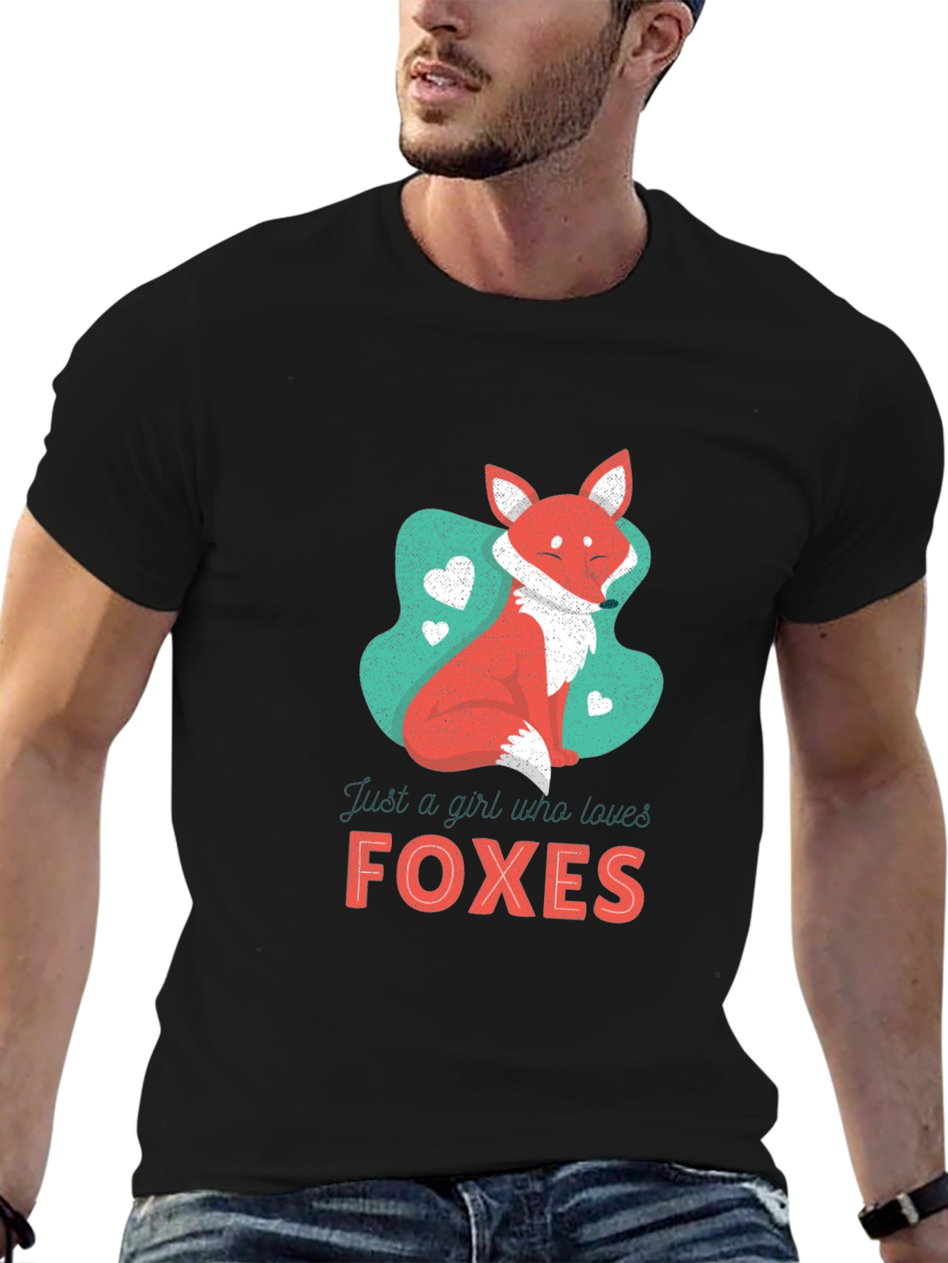 Fox Lover Graphic Tee - Cute Animal Shirt