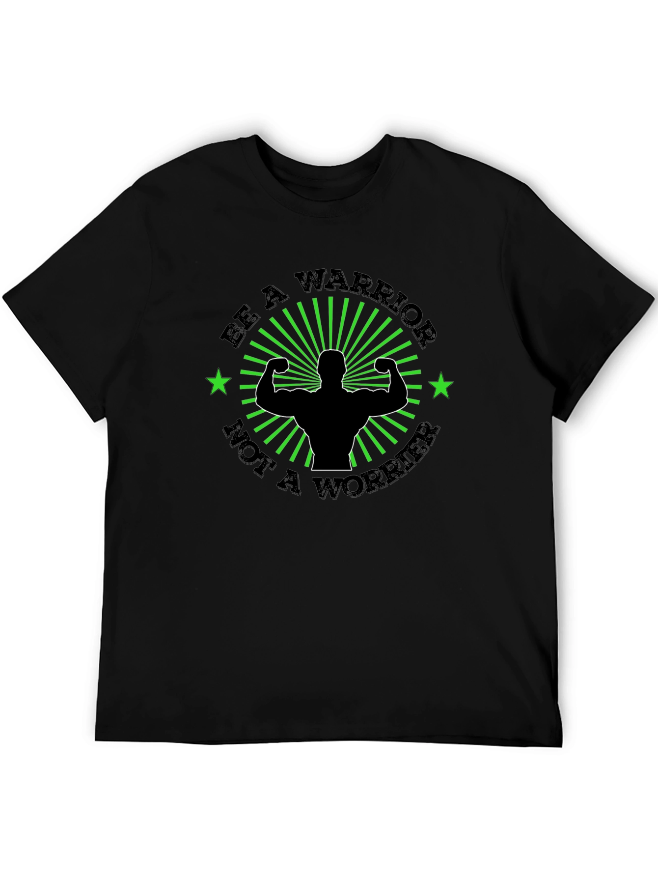 Be A Warrior T-Shirt: Motivational Gym Shirt