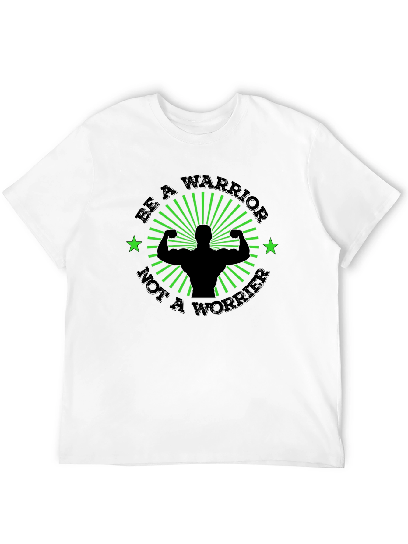Be A Warrior T-Shirt: Motivational Gym Shirt