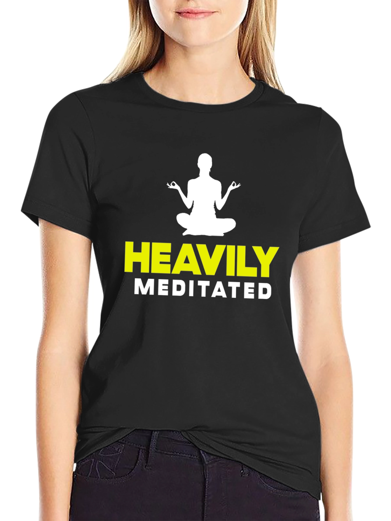 Heavily Meditated Graphic T-Shirt