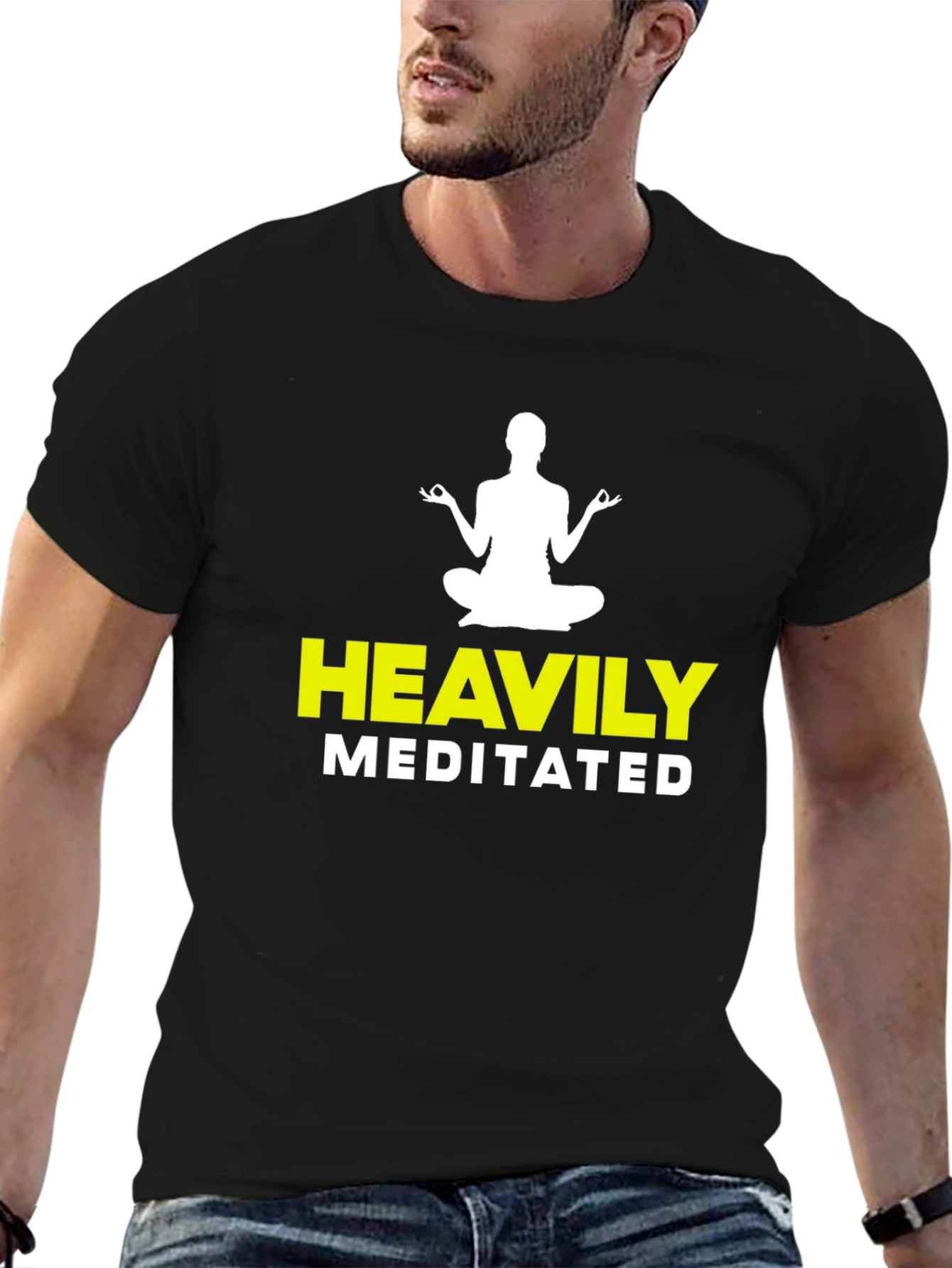 Heavily Meditated Graphic T-Shirt