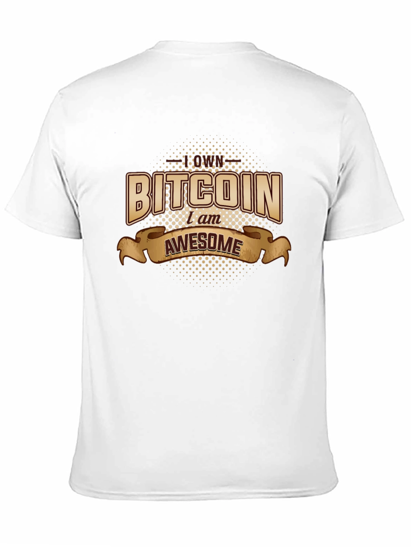 Bitcoin Awesome Black T-Shirt
