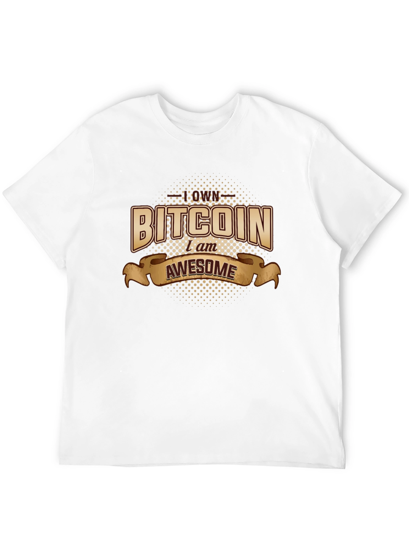 Bitcoin Awesome Black T-Shirt