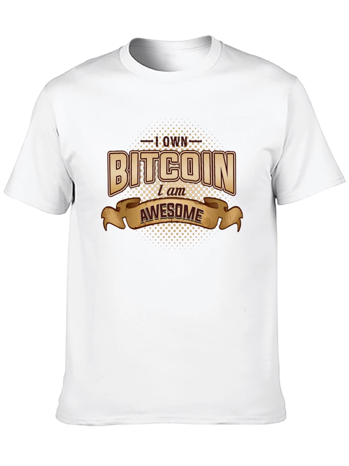 Bitcoin Awesome Black T-Shirt