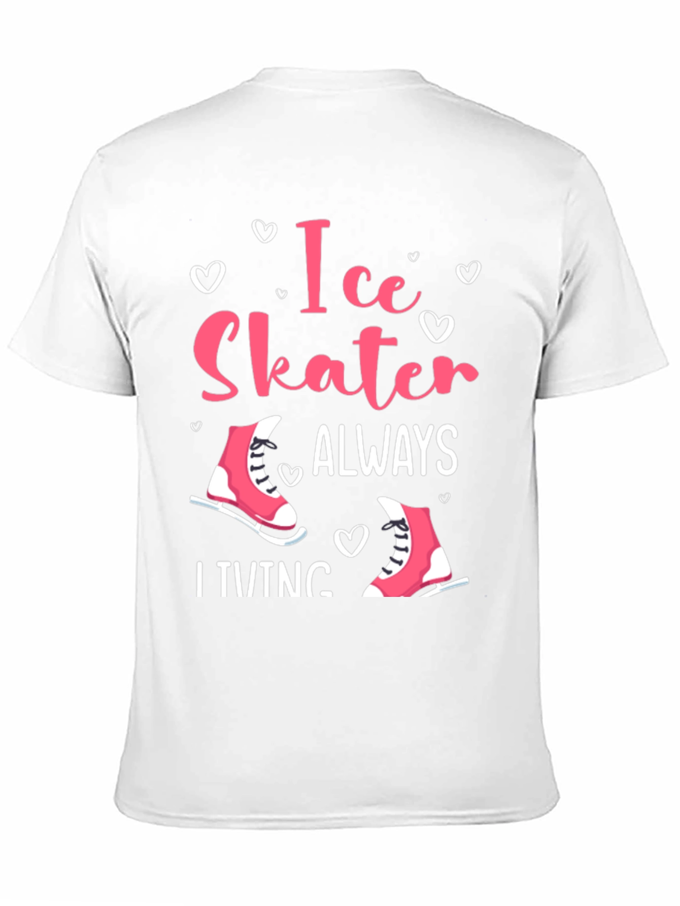 Ice Skater Always Skating Tee